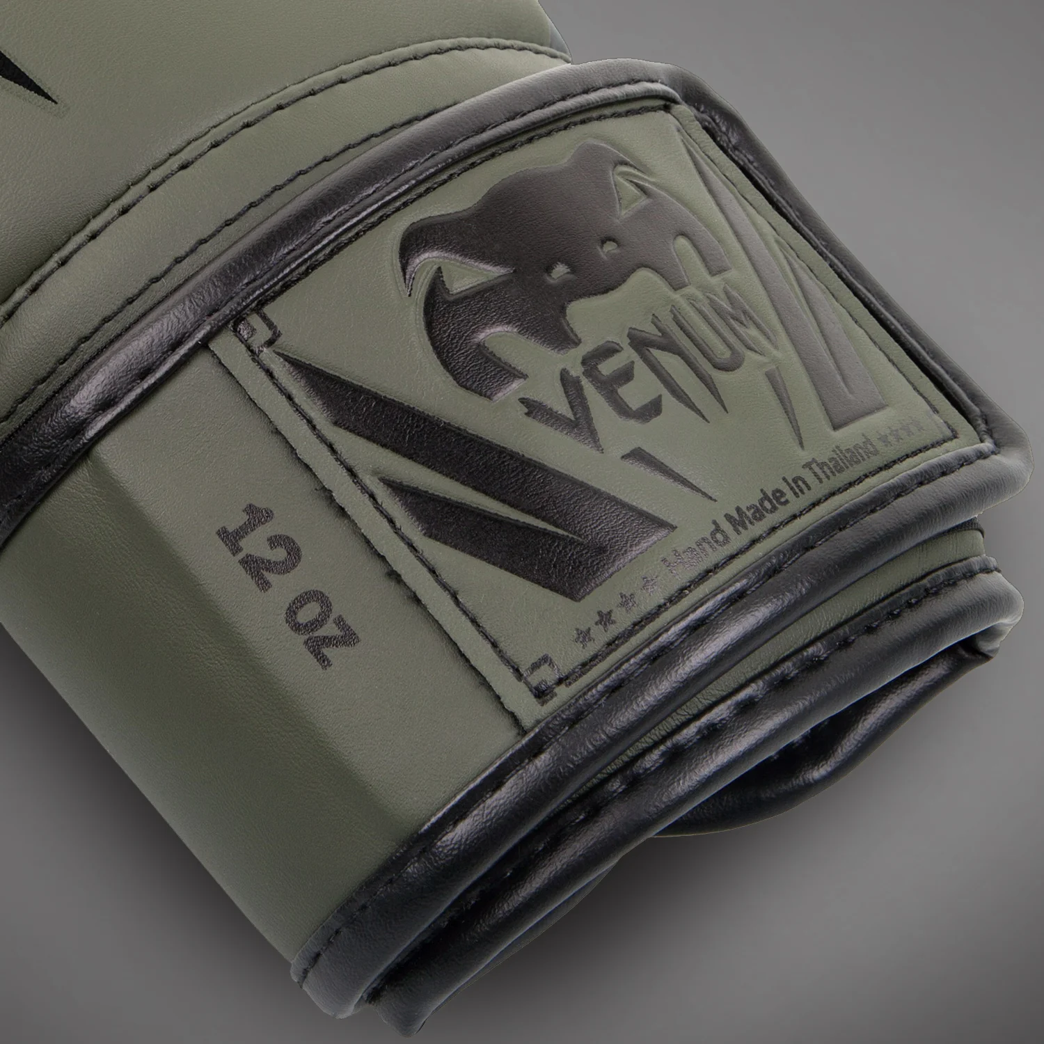 Guantes de Boxeo Venum Elite - Kaki/Negro - Image 3