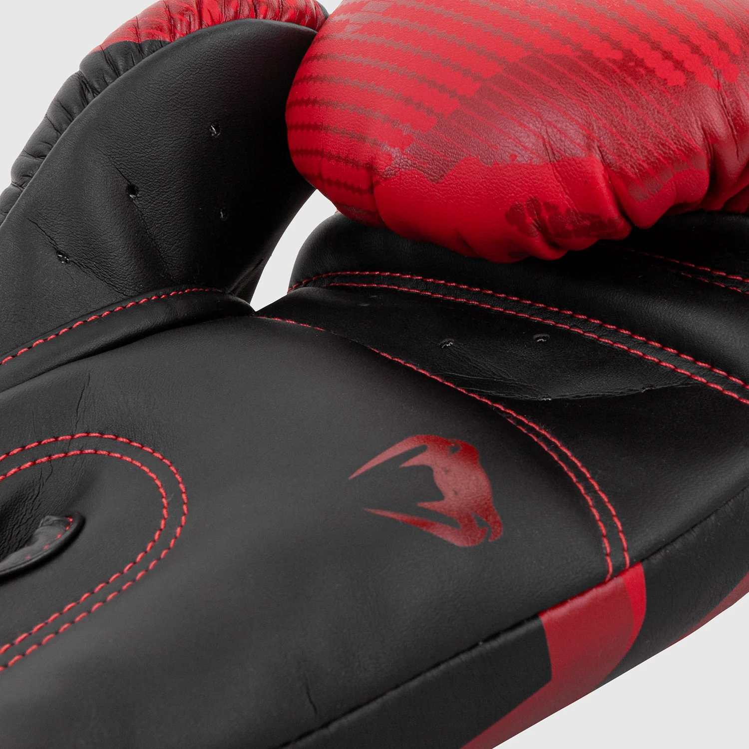 Guantes de boxeo Venum Elite - Rojo/Camo - Image 7