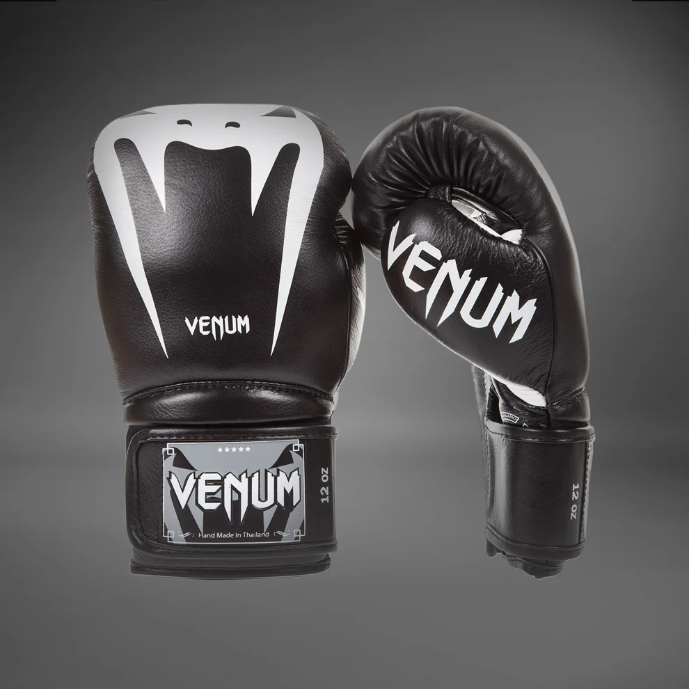 Guantes de Boxeo Venum Giant 3.0 - Cuero Nappa Negro