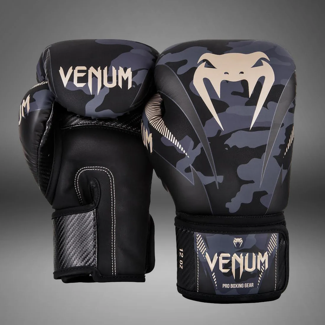 Venum Impact Guantes de Boxeo - Camo Oscuro/Arena - Image 2