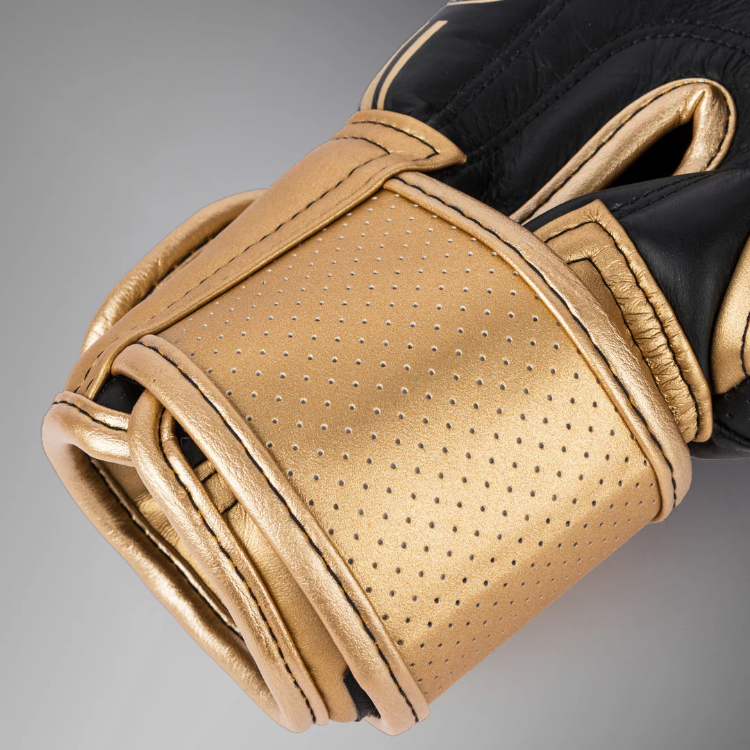 Guantes de boxeo Venum Power 2.0 - Negro/Dorado - Image 6