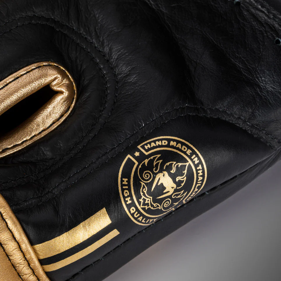 Guantes de boxeo Venum Power 2.0 - Negro/Dorado - Image 7