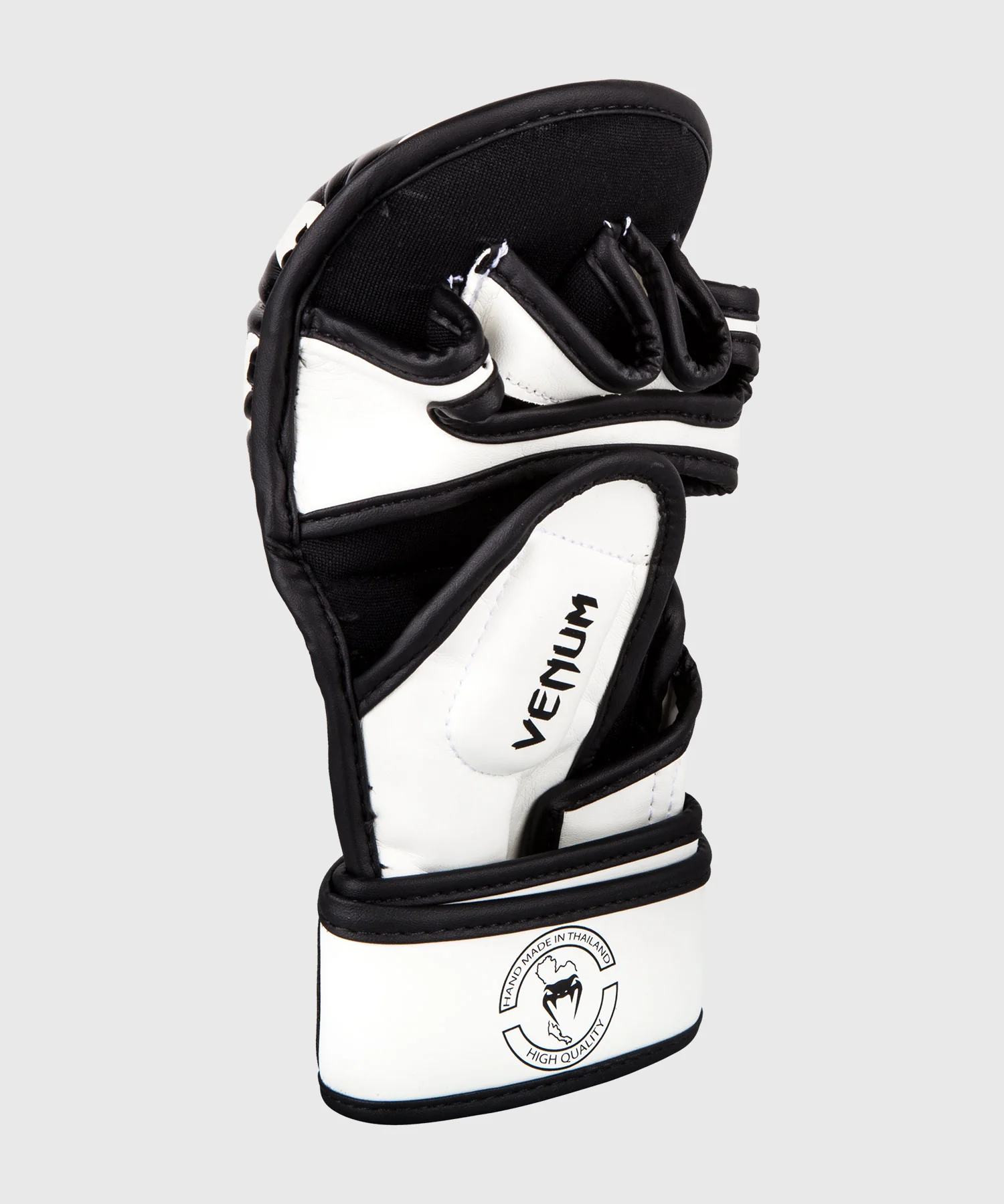 Guantes de Enfrentamiento MMA Venum Impact - Blanco/Negro - Image 3
