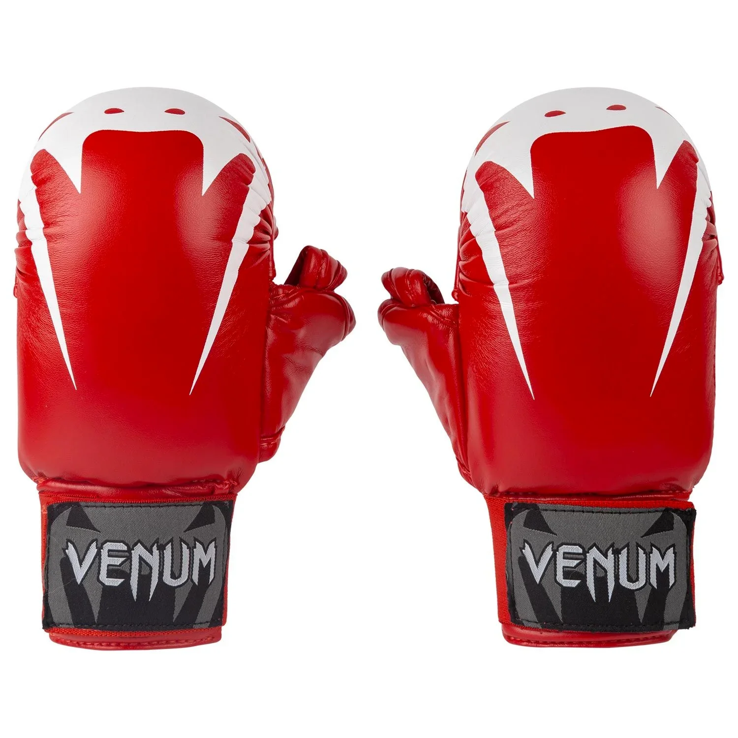 Guantes de Karate Venum Giant - Con pulgares - Rojo