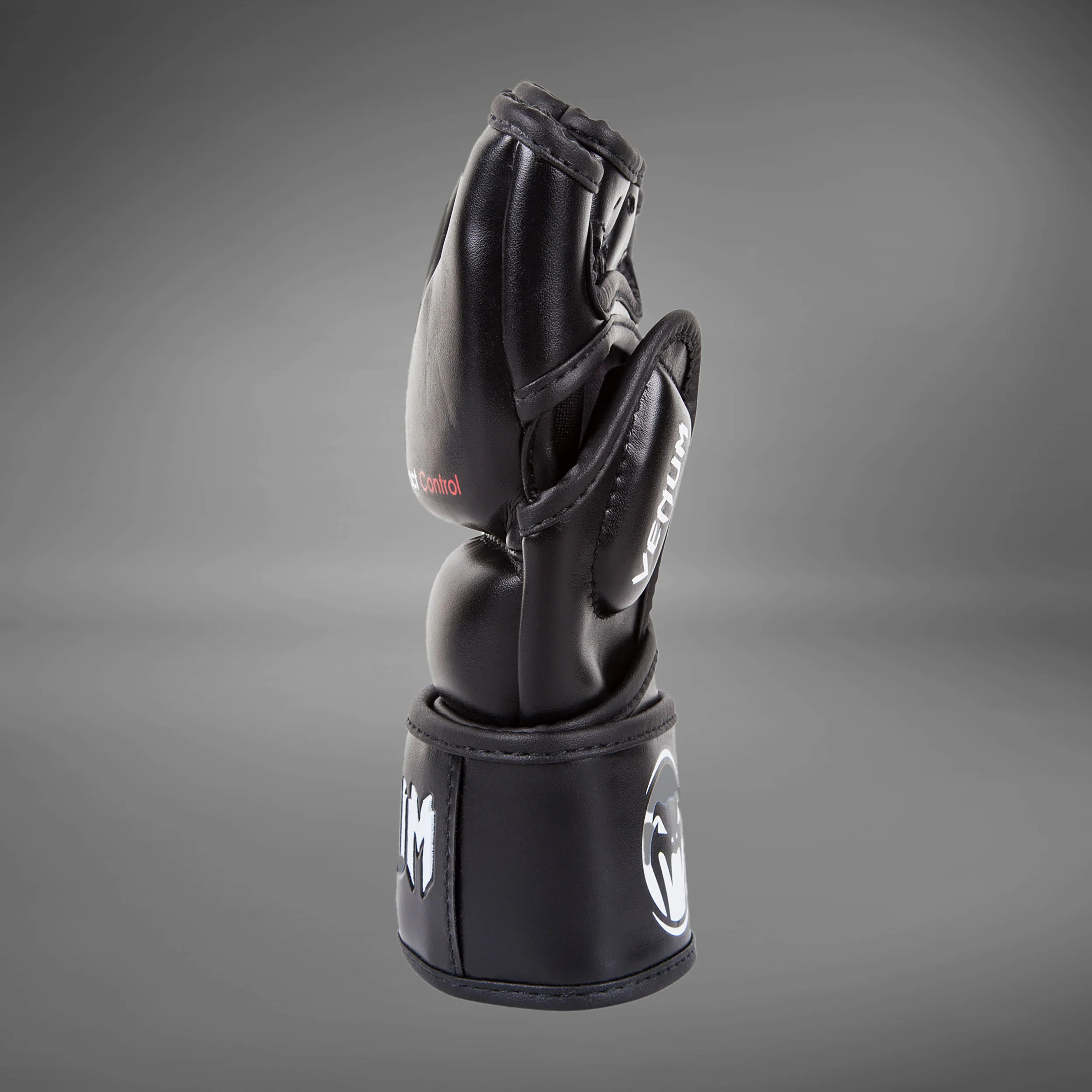 Venum Impact Guantes de MMA - Cuero Skintex - Negro - Image 6