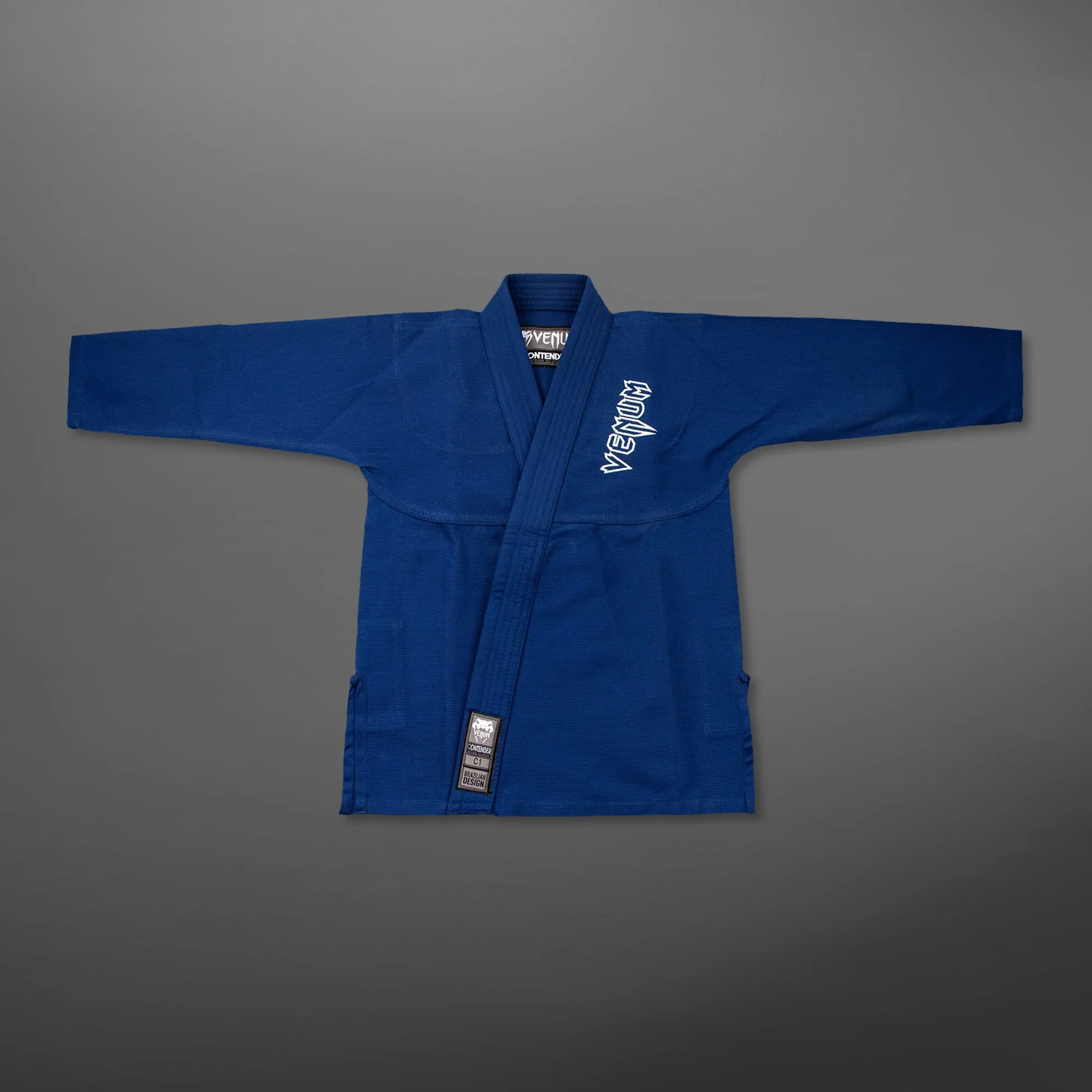 Venum Contender Kids Kimono BJJ (Cinturón blanco incluido) - Azul - Image 3