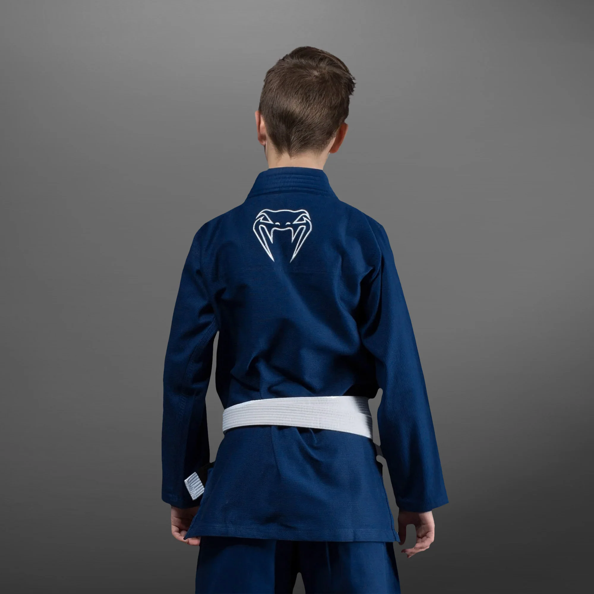Venum Contender Kids (Cinturón blanco incluido) Kimono BJJ - Azul marino - Image 2