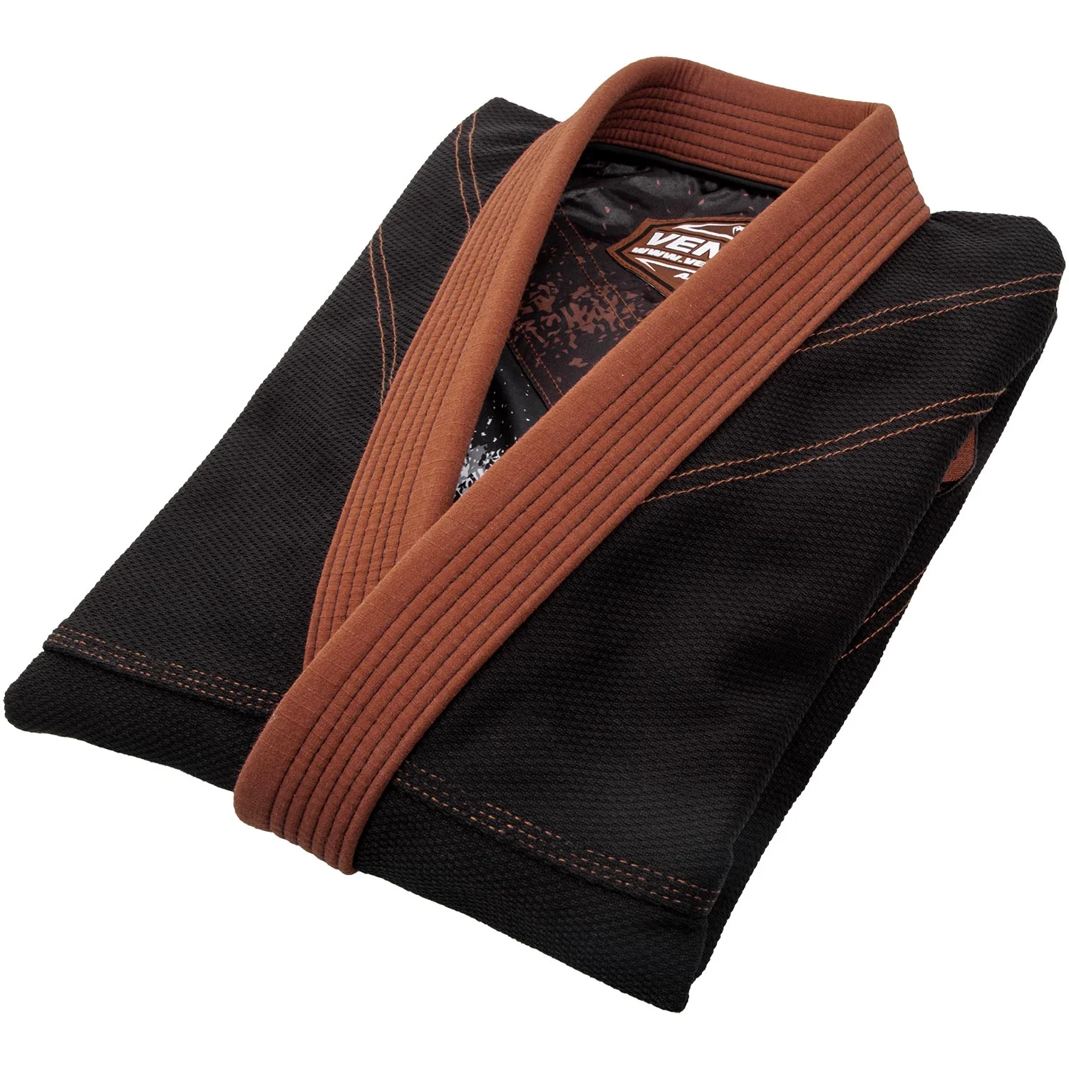 Kimono de BJJ Venum Absolute Gorilla - Negro/Marrón - Image 5