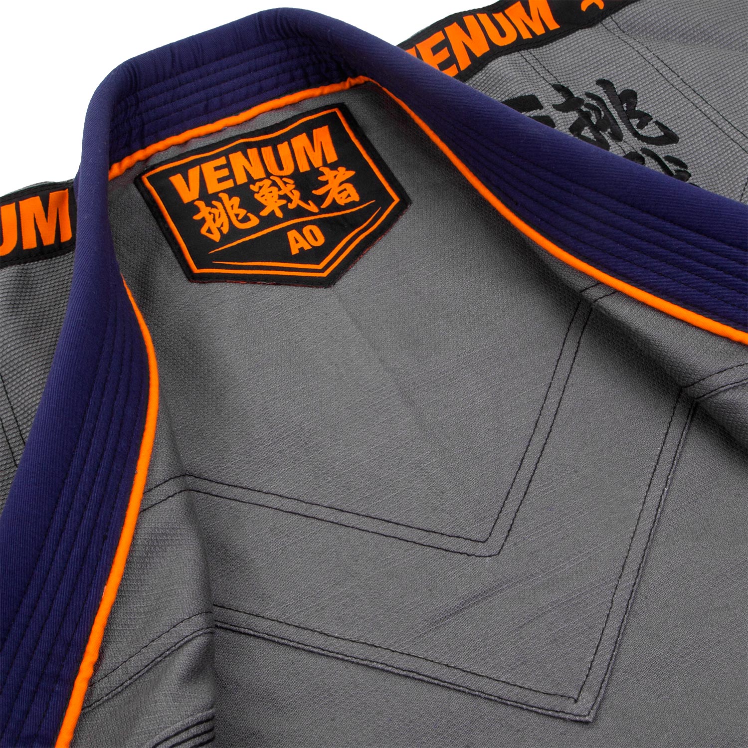 Kimono de BJJ Venum Challenger 4.0 - Azul Marino - Image 7