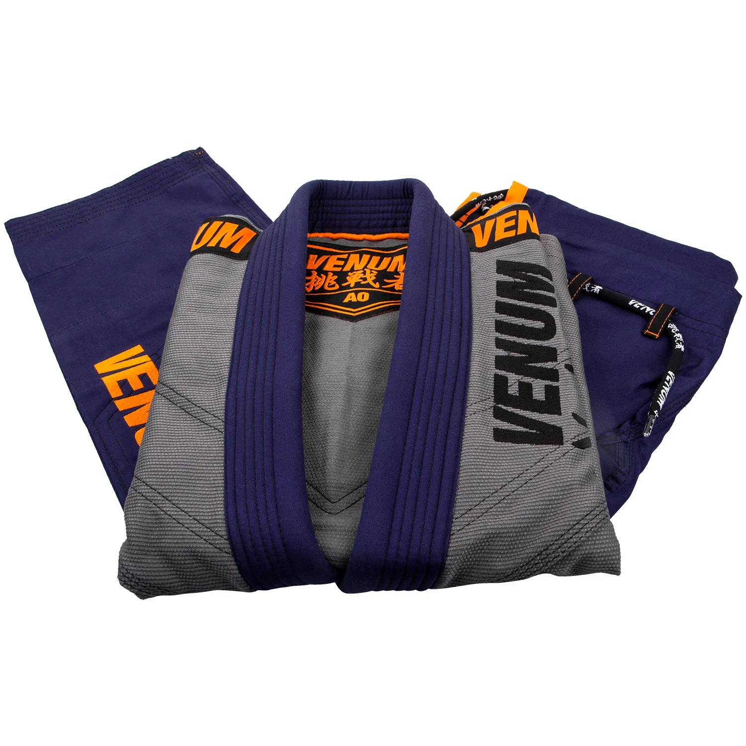 Kimono de BJJ Venum Challenger 4.0 - Azul Marino - Image 8