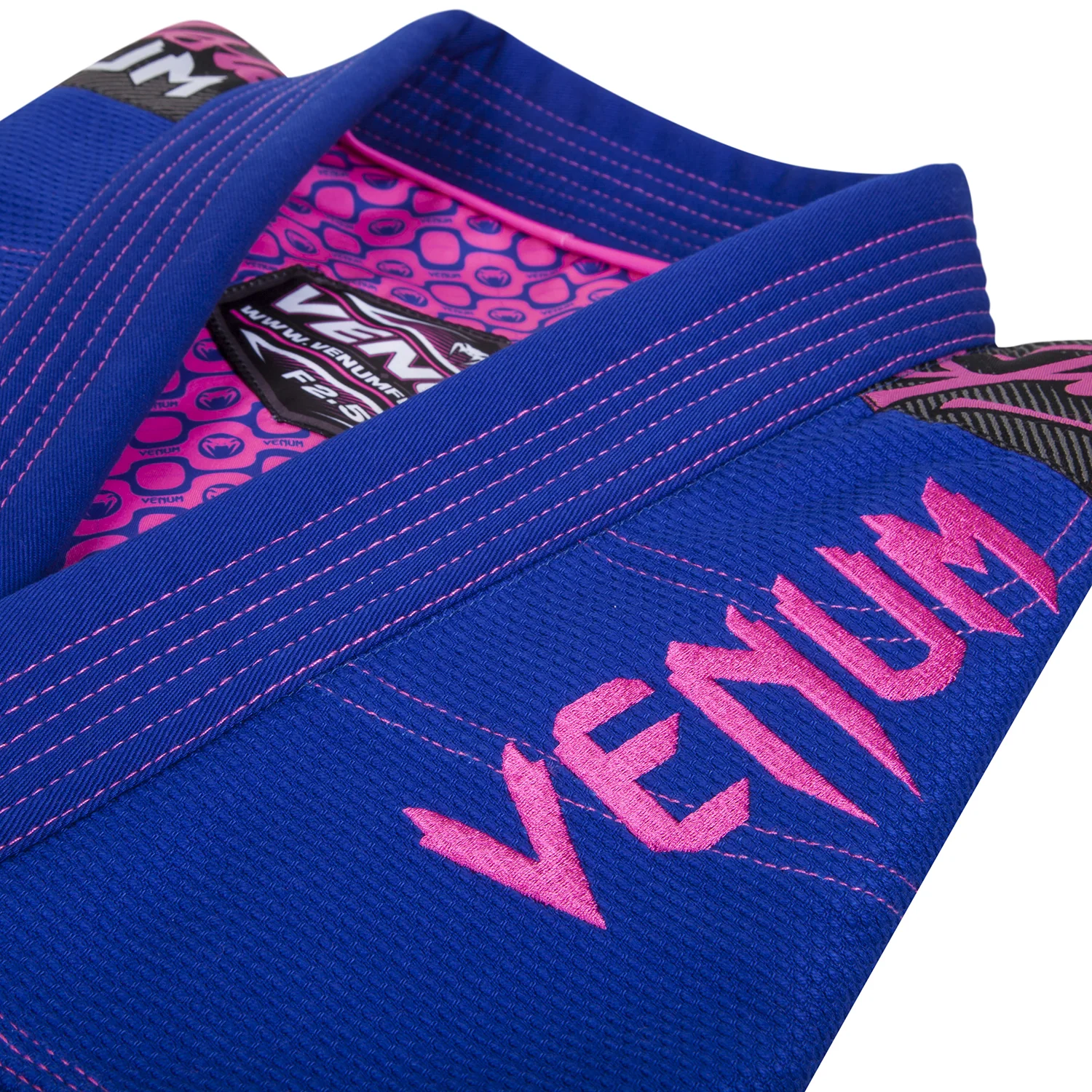 Kimono para BJJ Venum Challenger 2.0 Mujer - Azul - Image 3