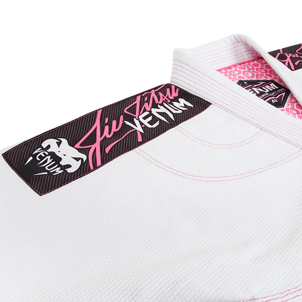Kimono para BJJ Venum Challenger 2.0 Mujer - Blanco - Image 3
