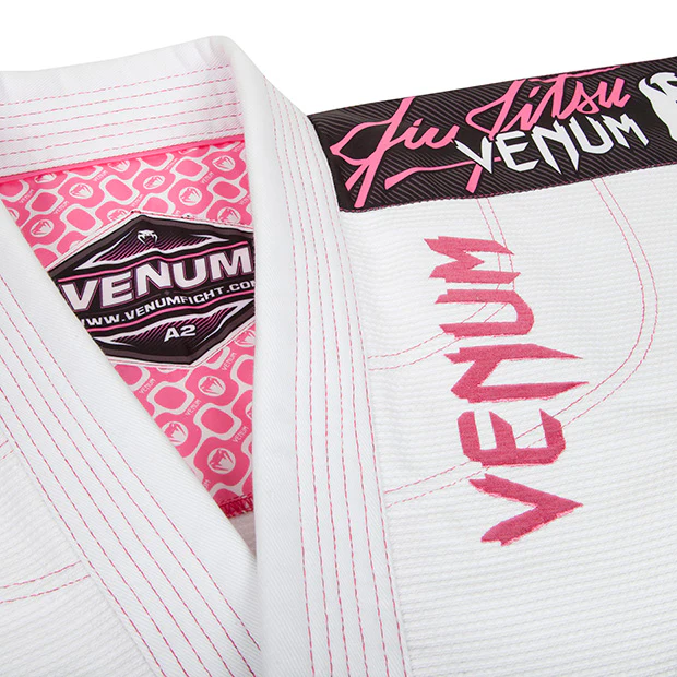 Kimono para BJJ Venum Challenger 2.0 Mujer - Blanco - Image 5