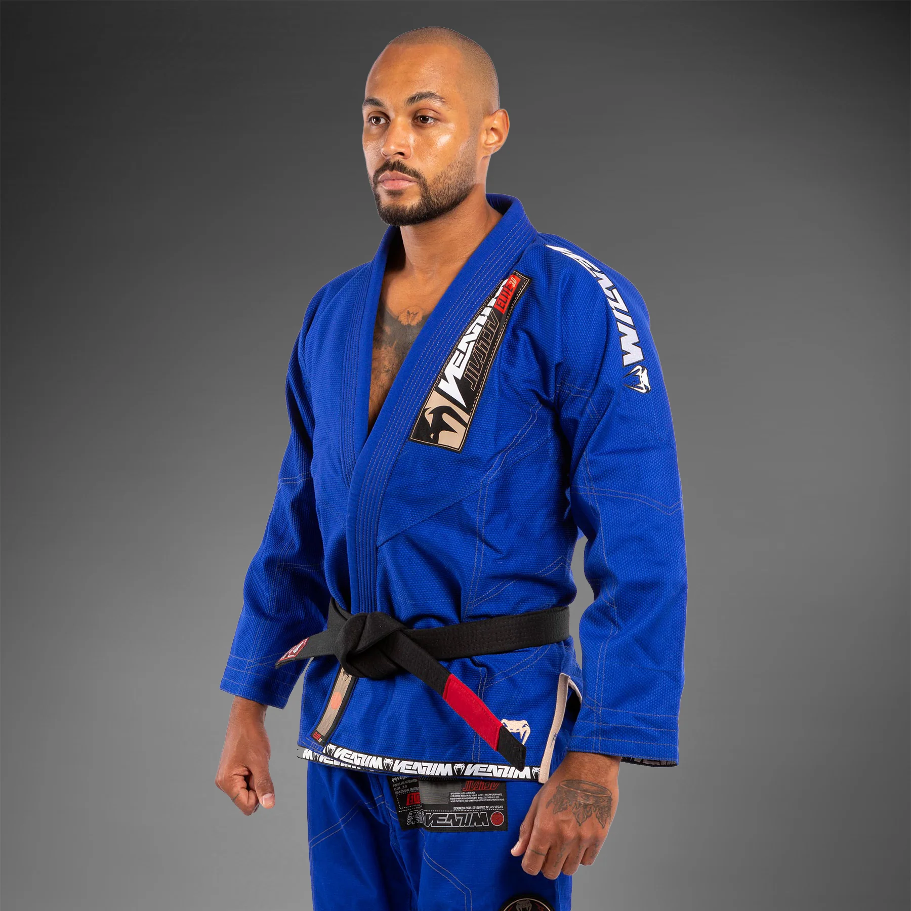 Kimono Venum Elite 3.0 BJJ - Azul - Image 3