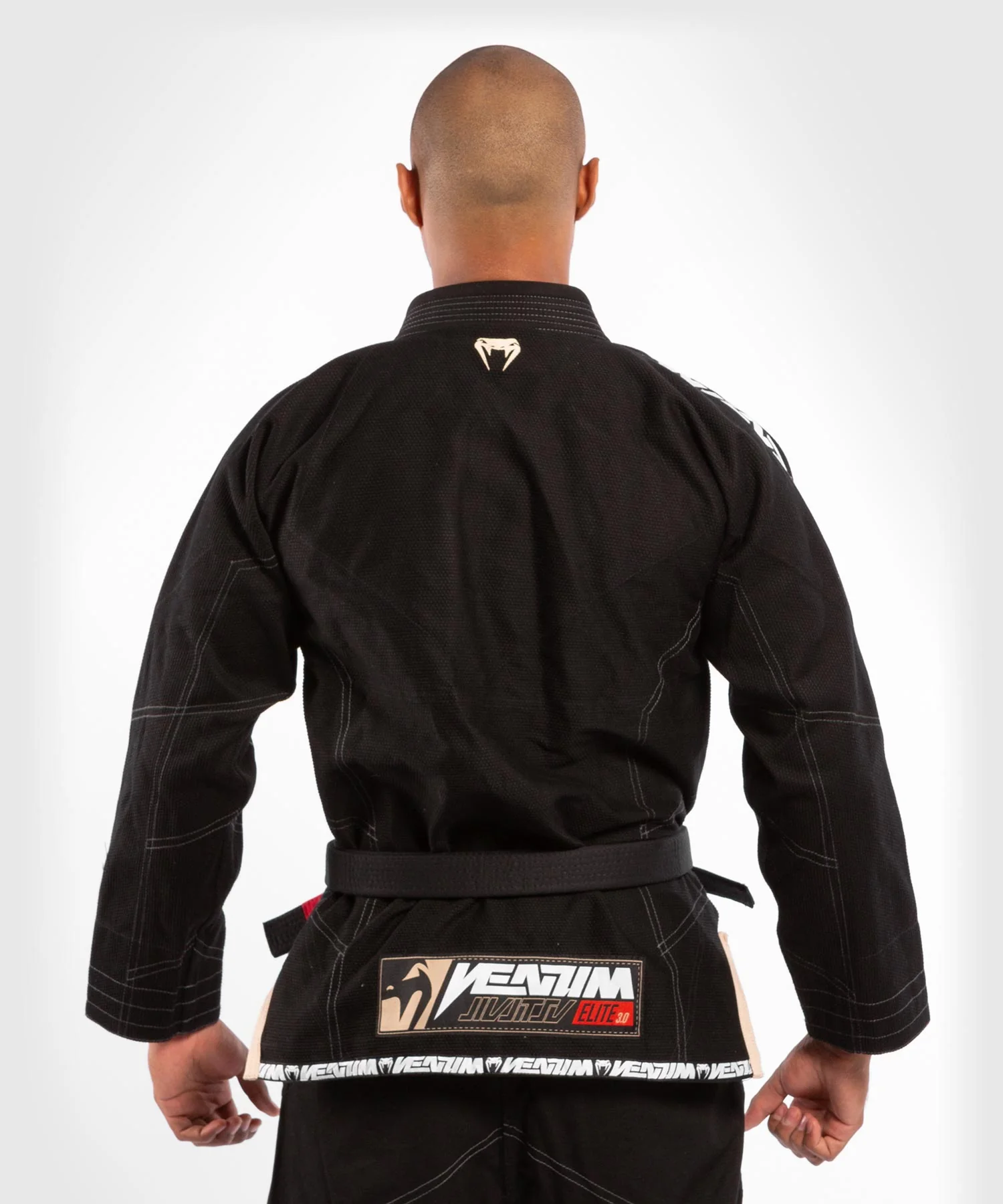 Kimono Venum Elite 3.0 BJJ - Negro - Image 2