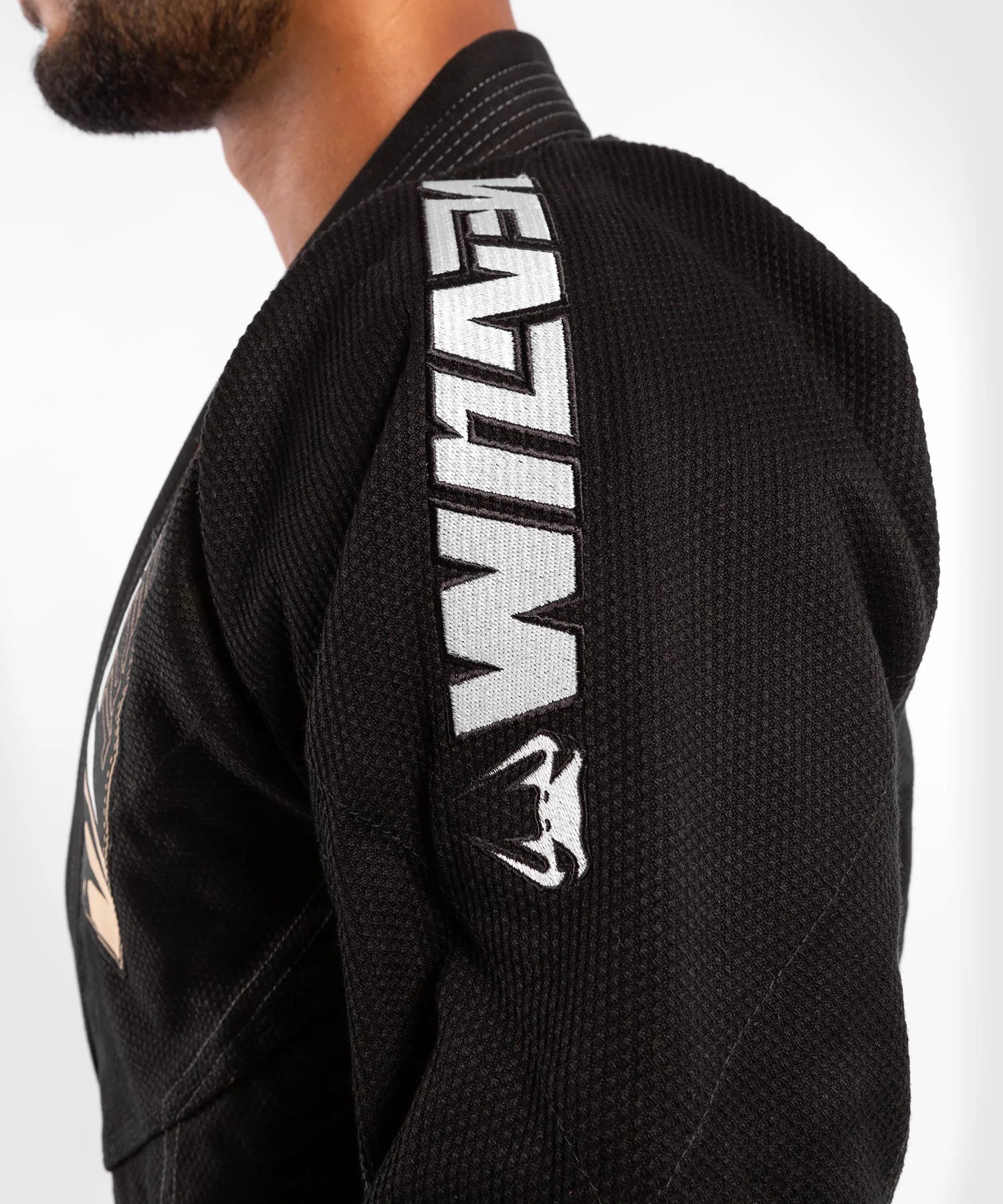 Kimono Venum Elite 3.0 BJJ - Negro - Image 5