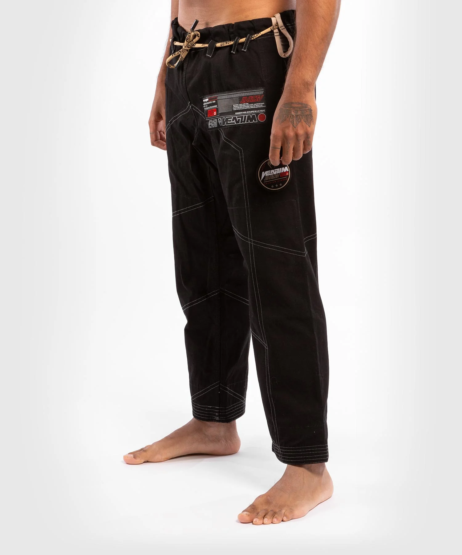 Kimono Venum Elite 3.0 BJJ - Negro - Image 7