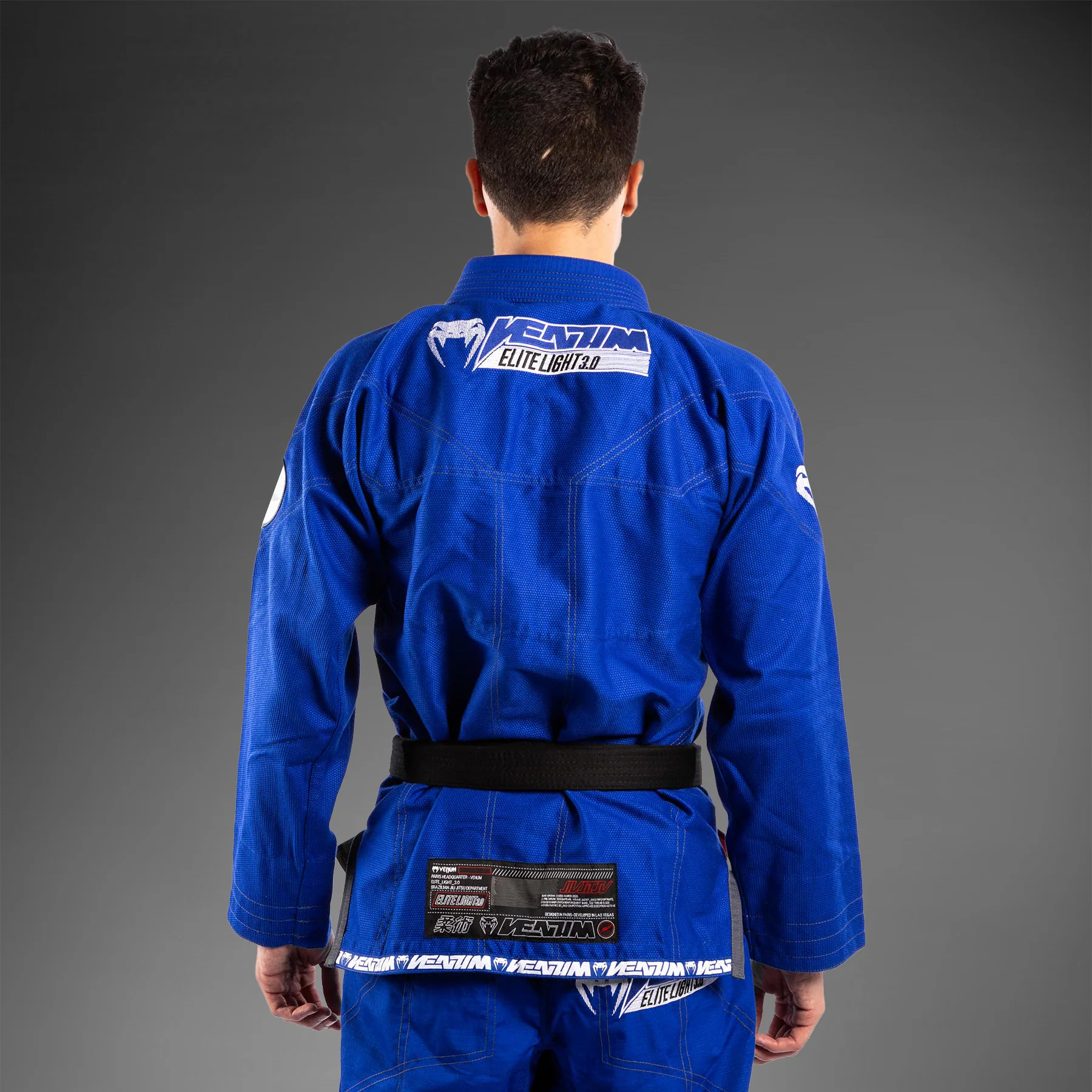 Kimono Venum Elite 3.0 Light BJJ - Azul - Image 4