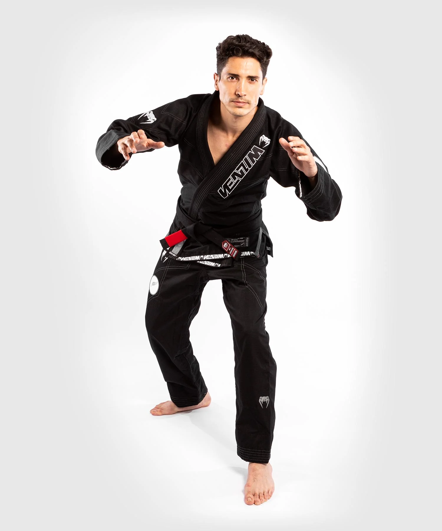 Kimono Venum Elite 3.0 Light BJJ - Negro - Image 10