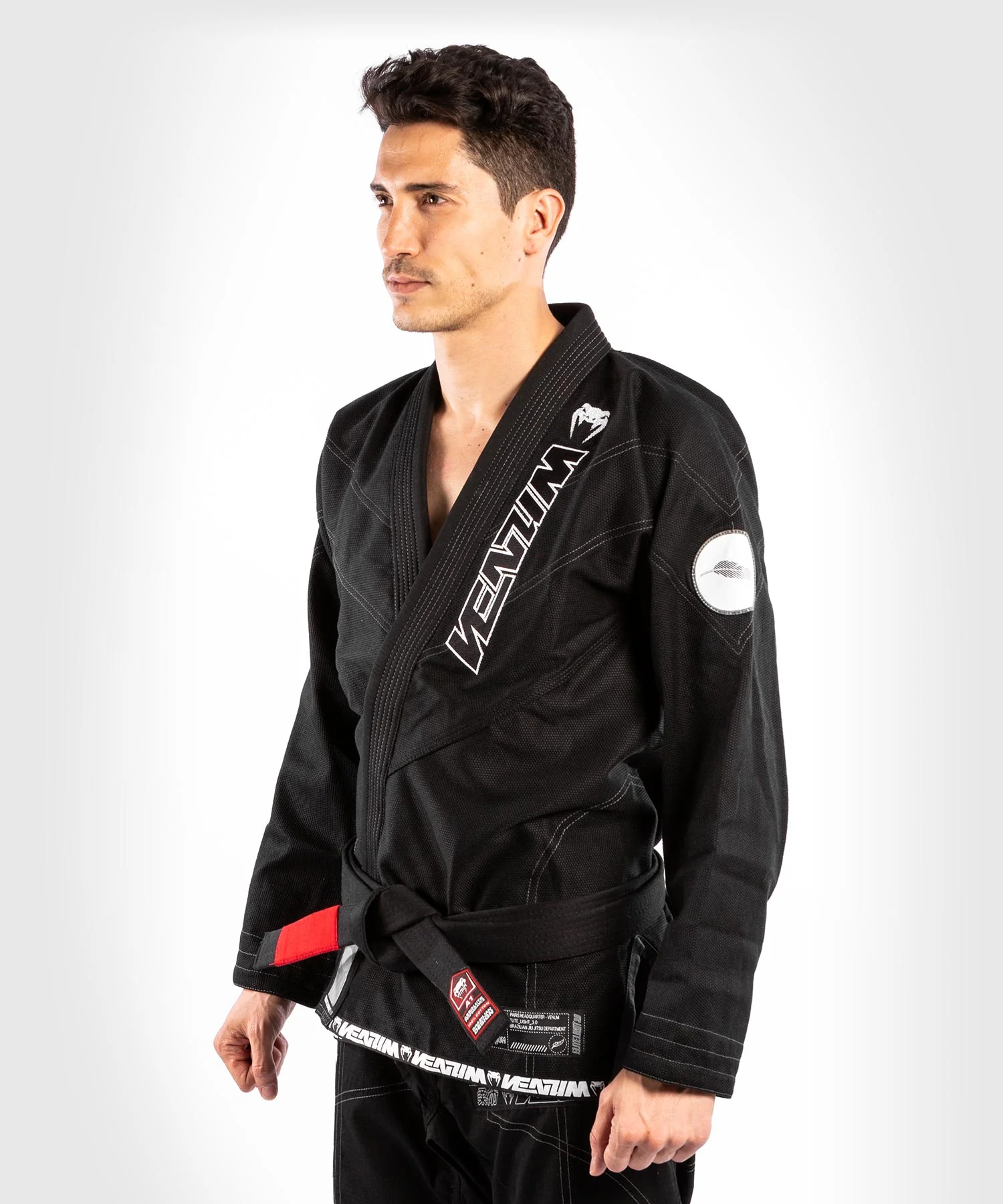 Kimono Venum Elite 3.0 Light BJJ - Negro - Image 3