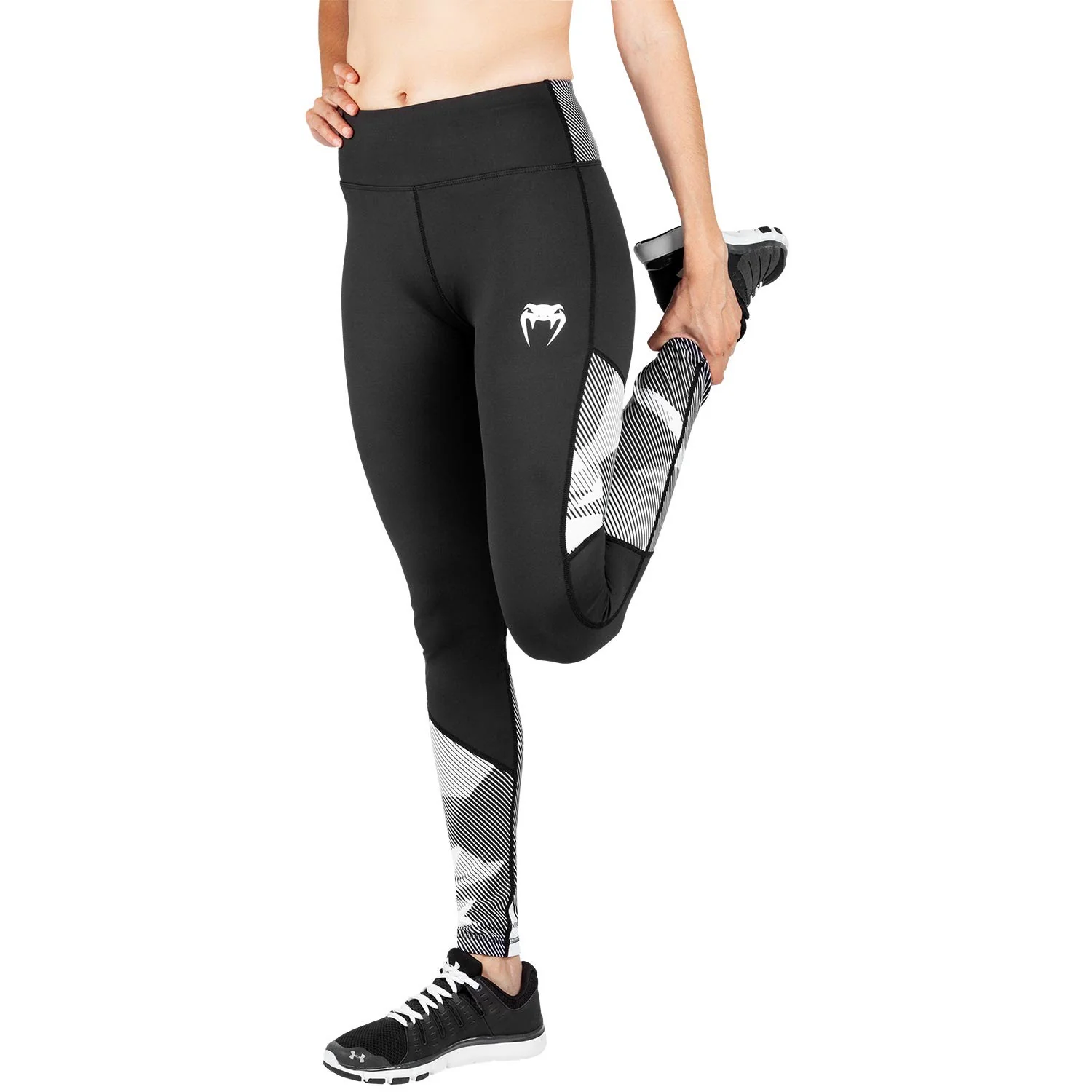Leggings Venum Dune 2.0 - Negro/Blanco - Image 4