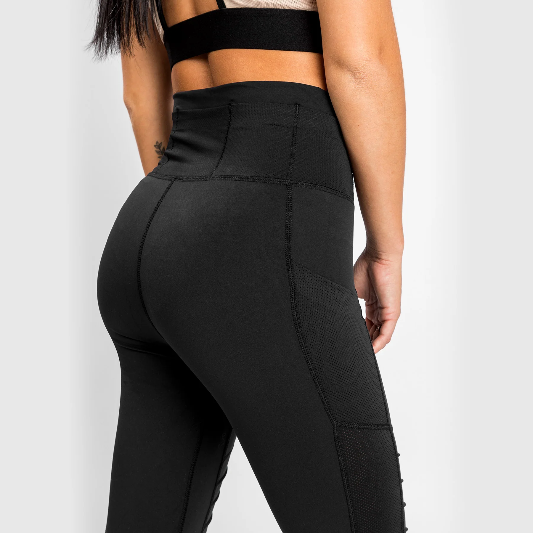 Leggings Venum Moto 7/8 - Negro/Arena - Image 8