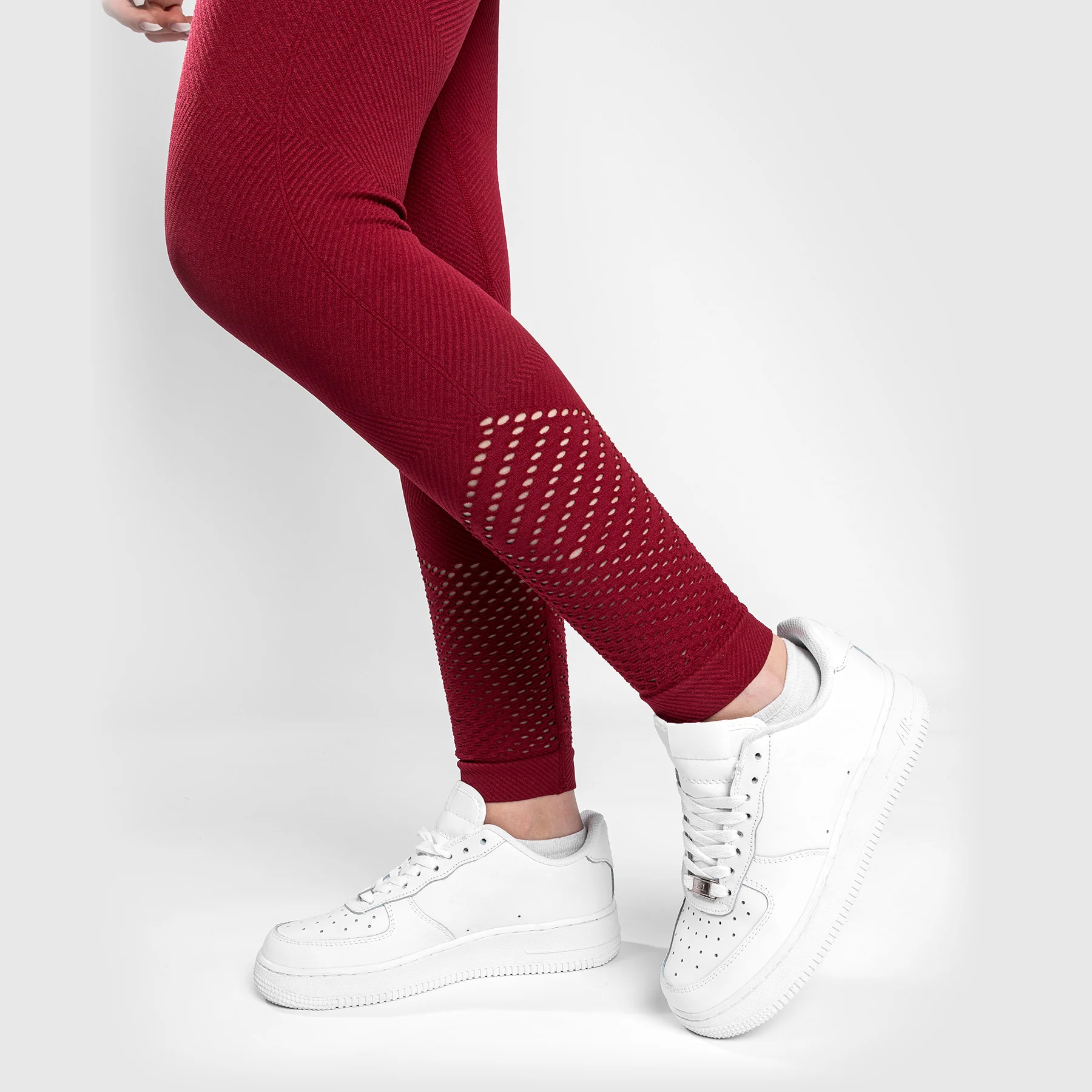Leggings ⅞ Venum Sparring Seamless - Burdeos - Image 6