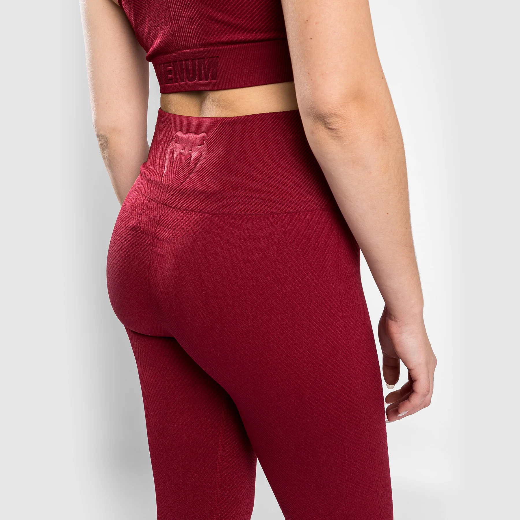 Leggings ⅞ Venum Sparring Seamless - Burdeos - Image 7