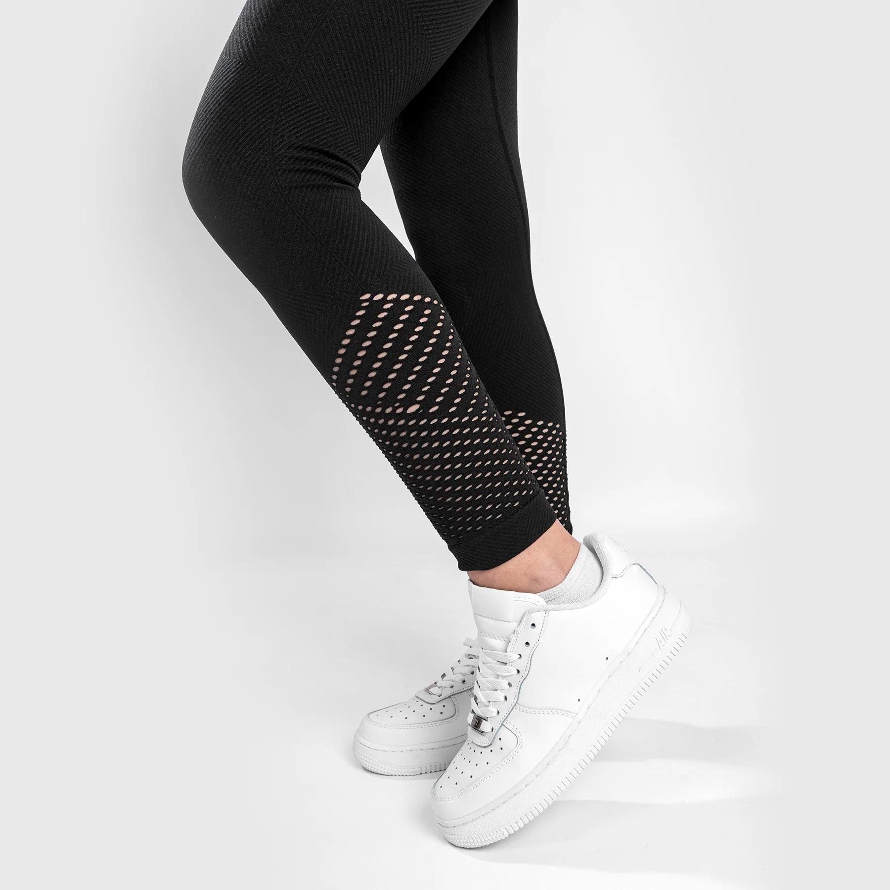 Leggings ⅞ Venum Sparring Seamless - Negro - Image 6