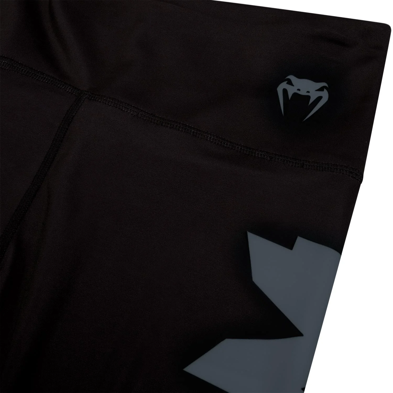 Leggins cortos Venum Giant - Negro/Gris - Image 6