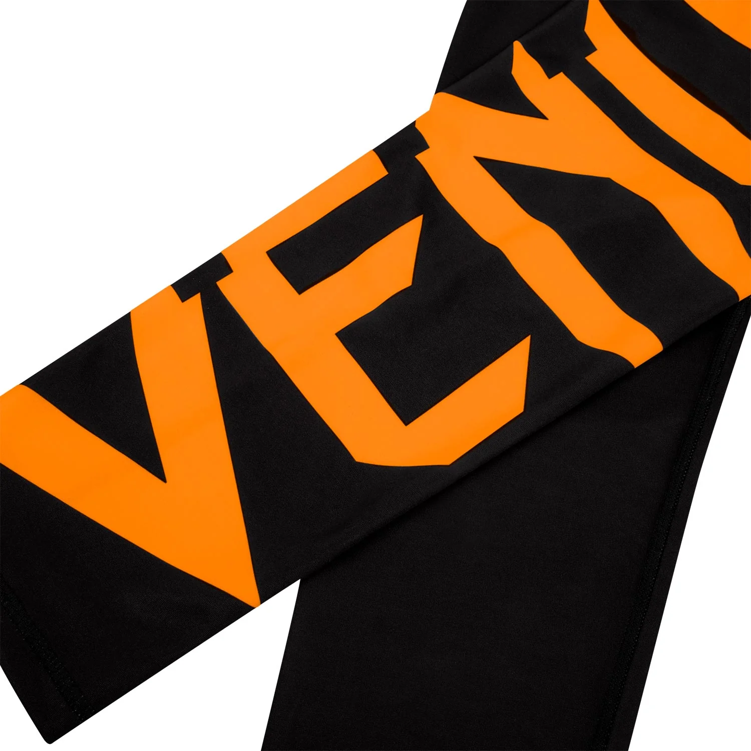 Leggins cortos Venum Giant - Negro/Naranja - Image 6