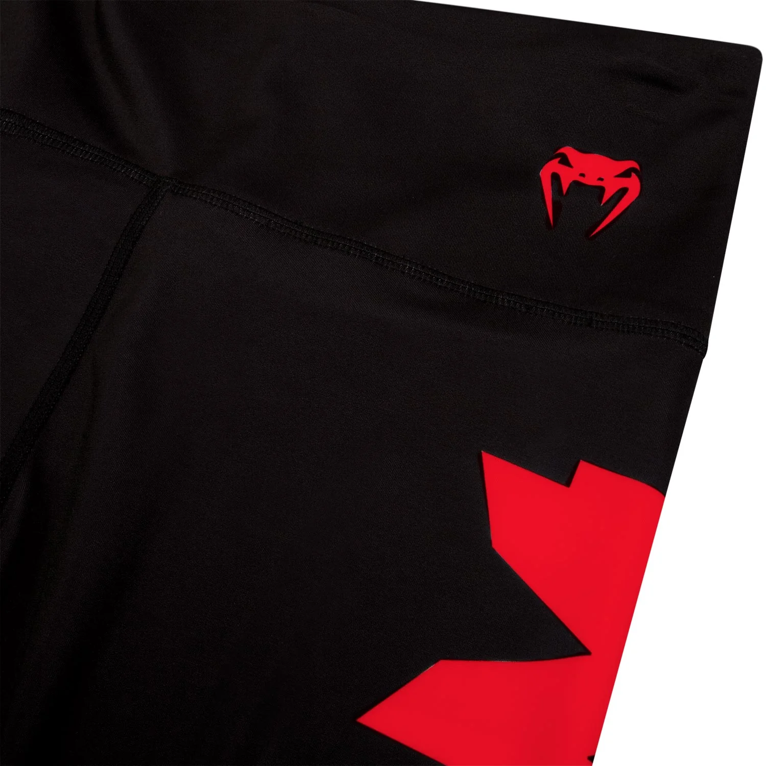 Leggins cortos Venum Giant - Negro/Rojo - Image 5