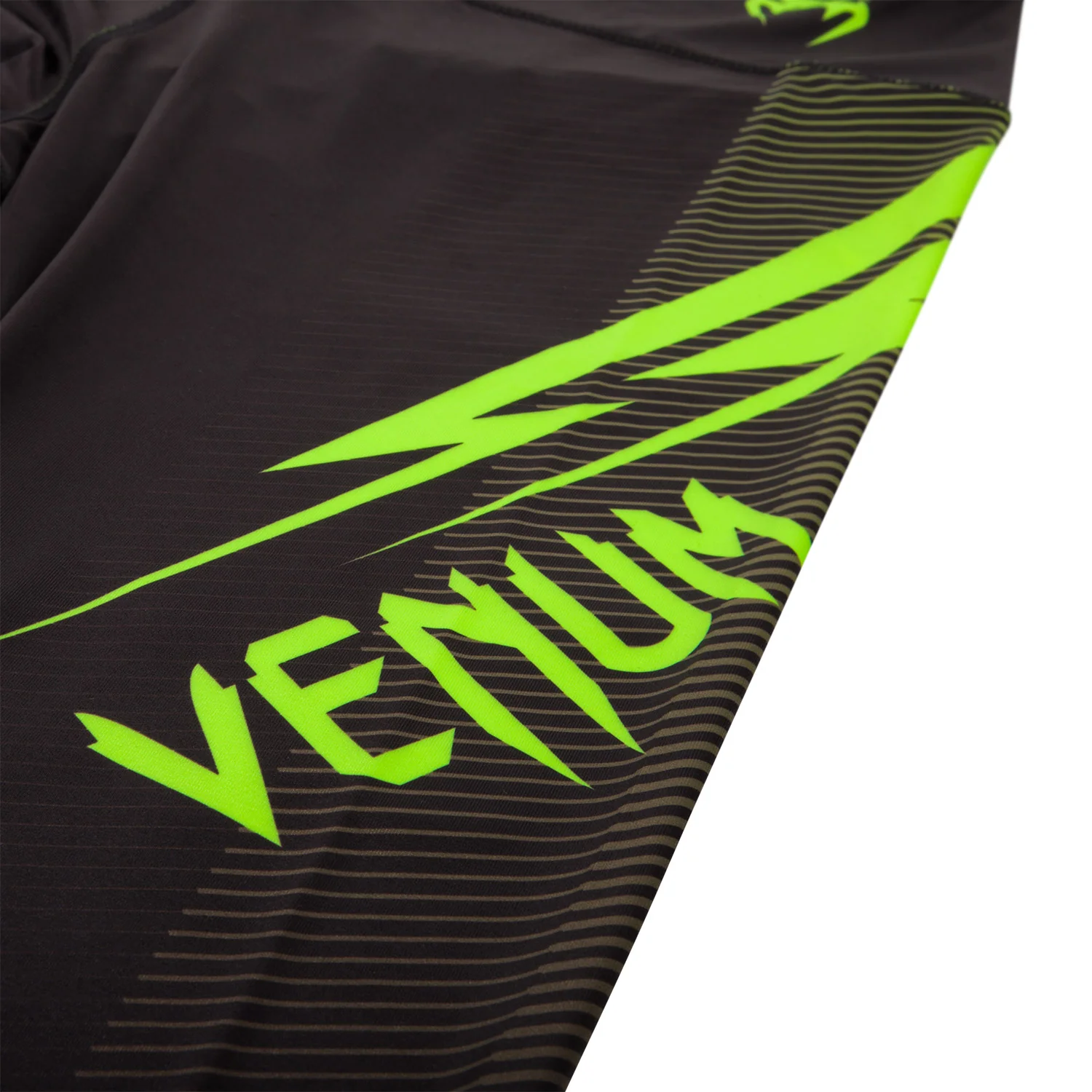 Leggins Cortos Venum Razor - Negro/Amarillo - Image 6