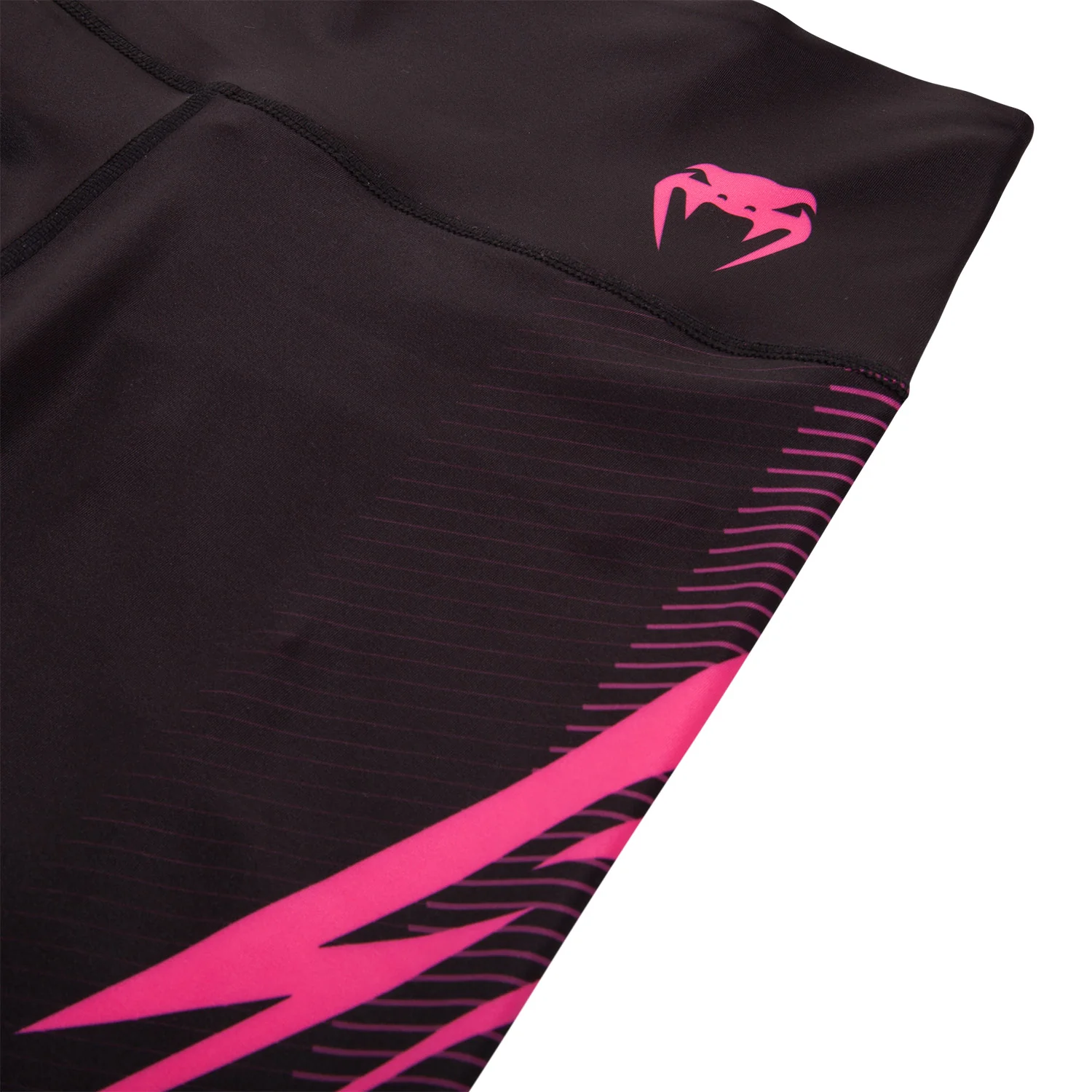 Leggins Cortos Venum Razor - Negro/Rosa - Image 6