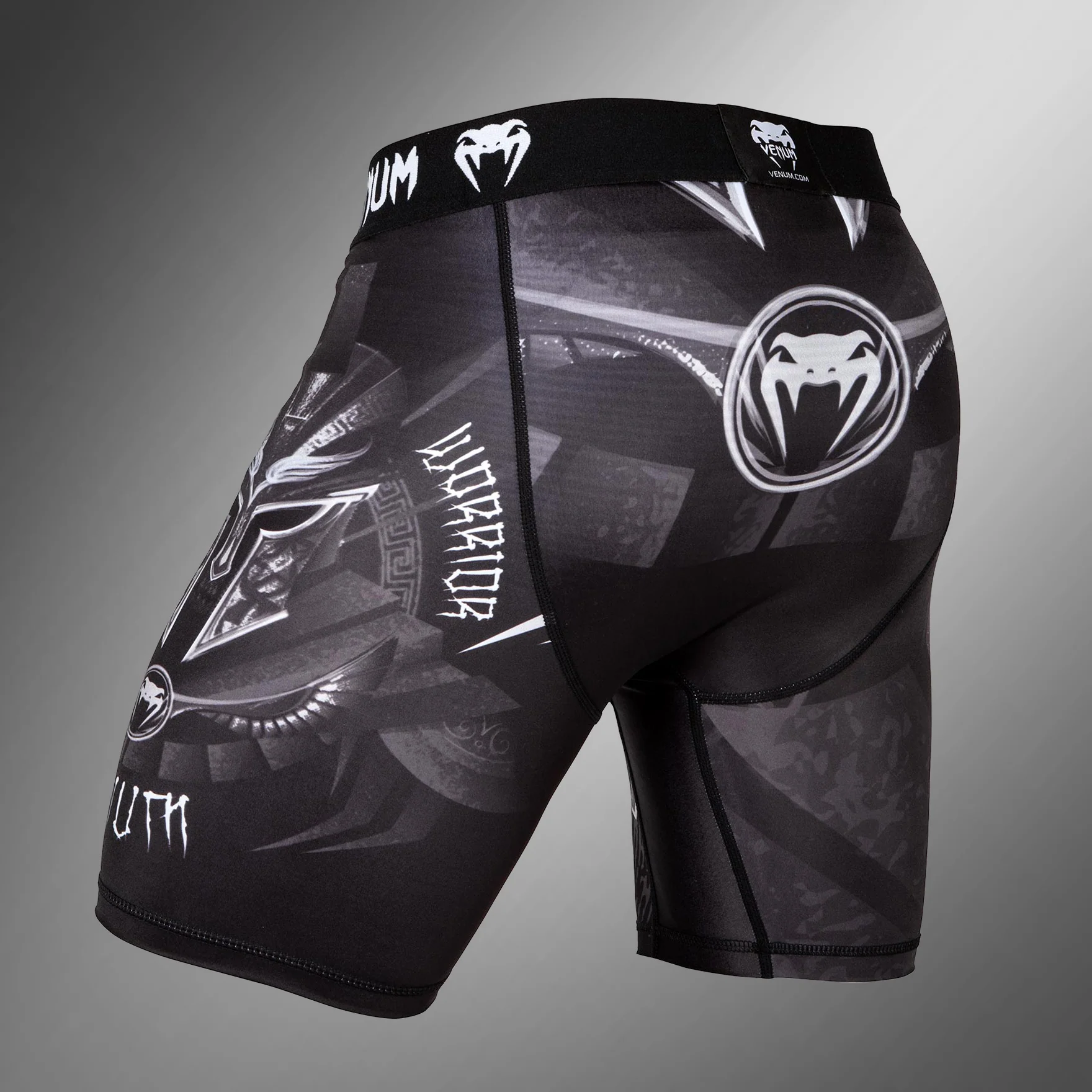 Mallas cortas Venum Gladiator 3.0 - Negro/Blanco - Image 4