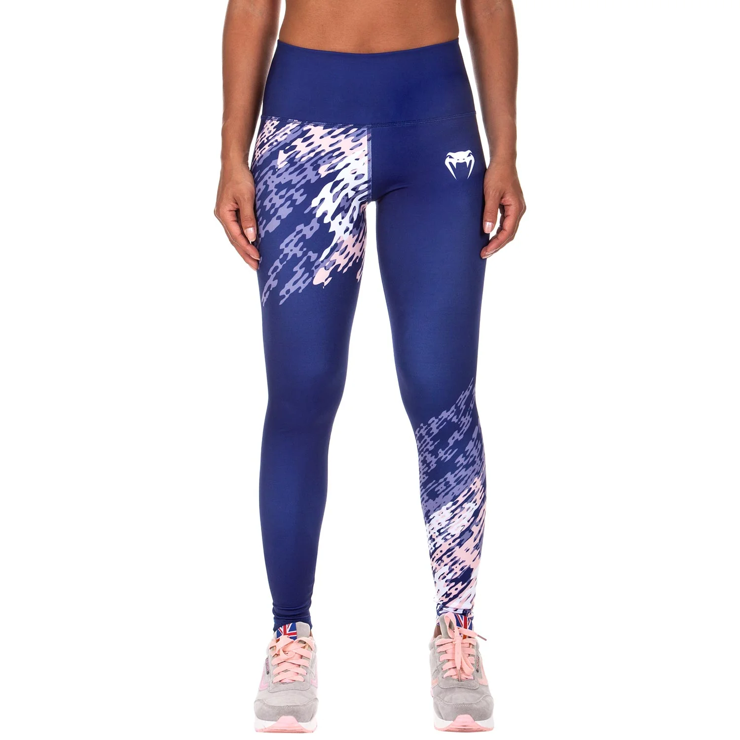 Mallas Largas Venum Neo Camo - Azul Marino/Coral - Image 2