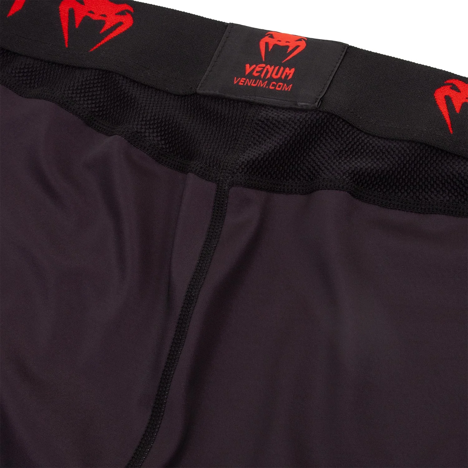 Mallas Venum Logos - Negro/Rojo - Image 6