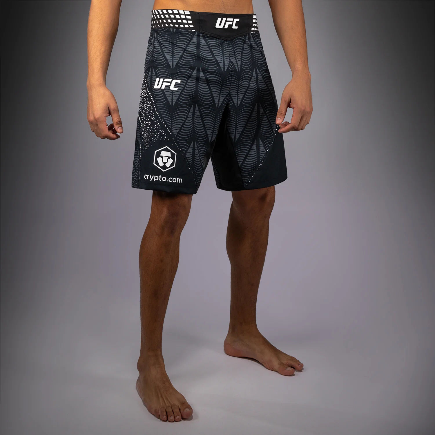UFC Zenith by Venum Authentic Fight Night Short de pelea ajuste largo Hombre Personalizado - Negro - Image 2