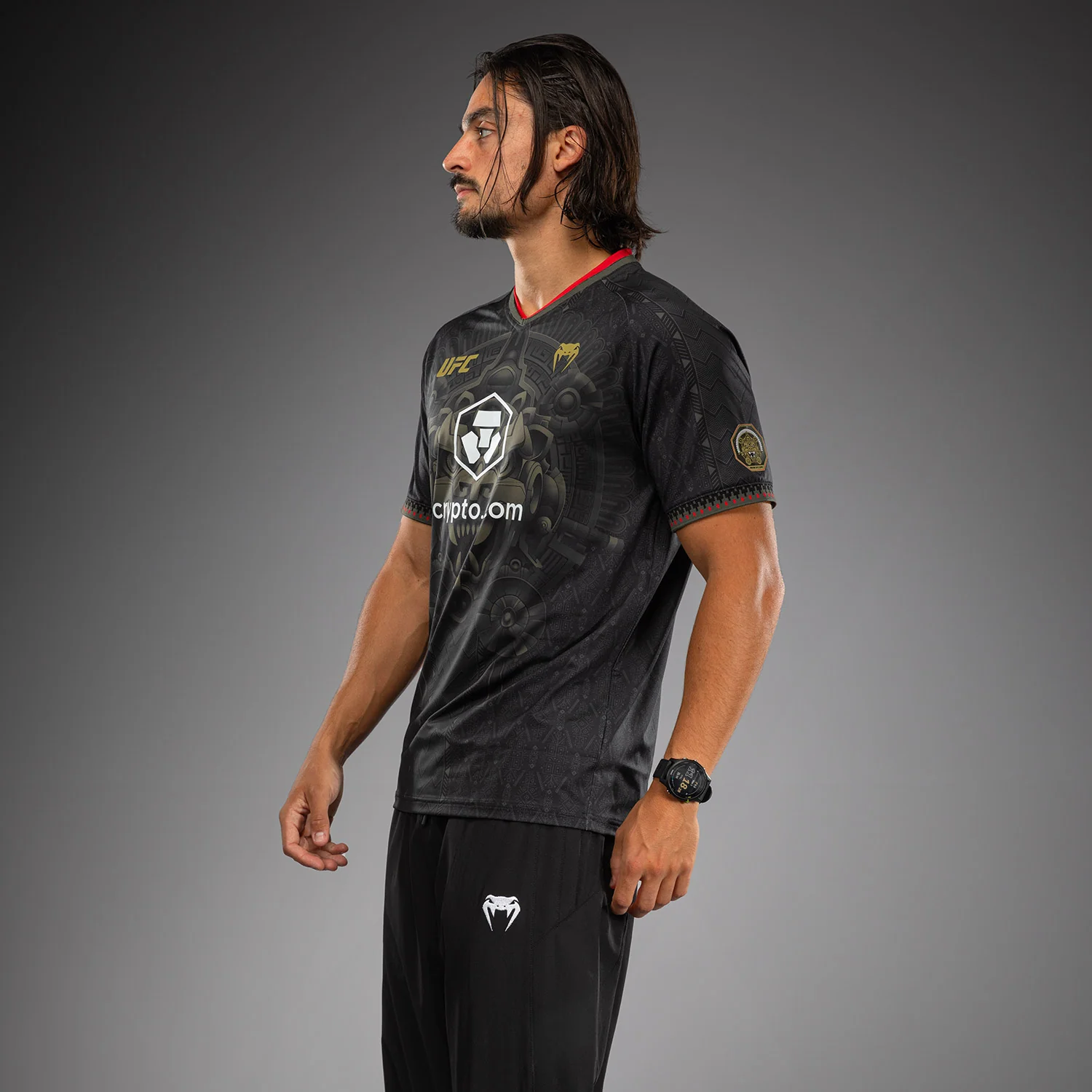 Noche UFC 2.0 By Venum Authentic Fight Night Camiseta - Negro - Image 2