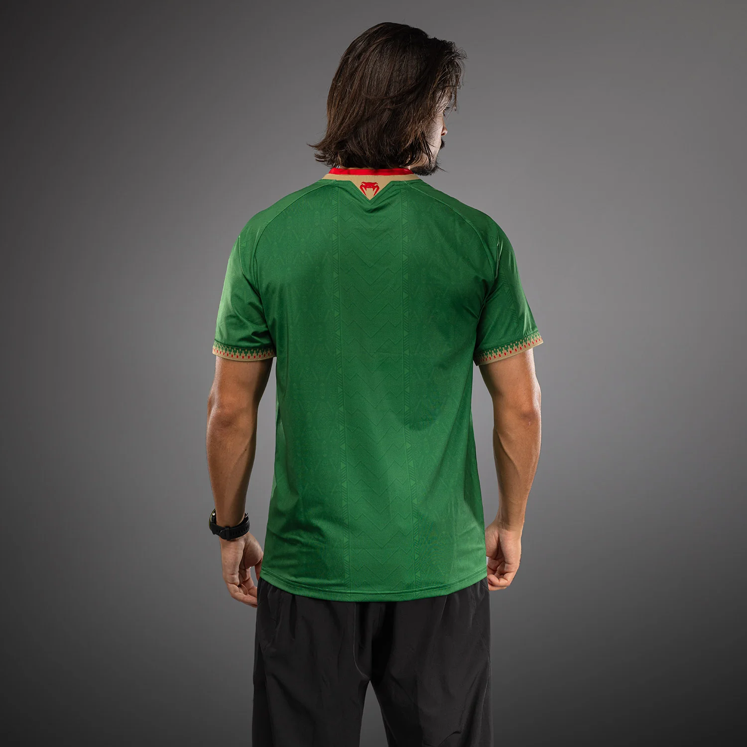 Noche UFC 2.0 By Venum Authentic Fight Night Camiseta - Verde - Image 3