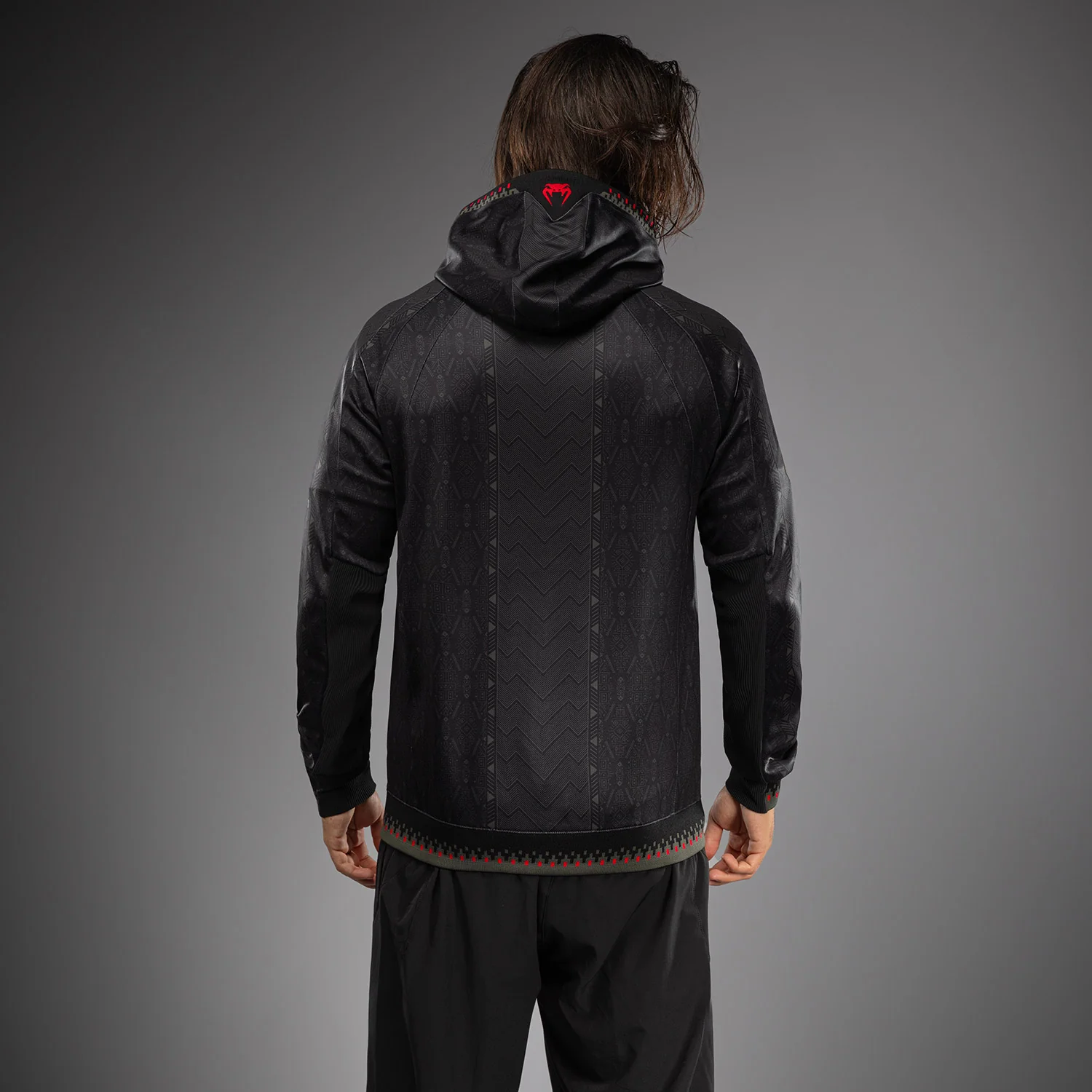 Noche UFC 2.0 By Venum Authentic Fight Night Sudadera con Capucha - Negro - Image 3