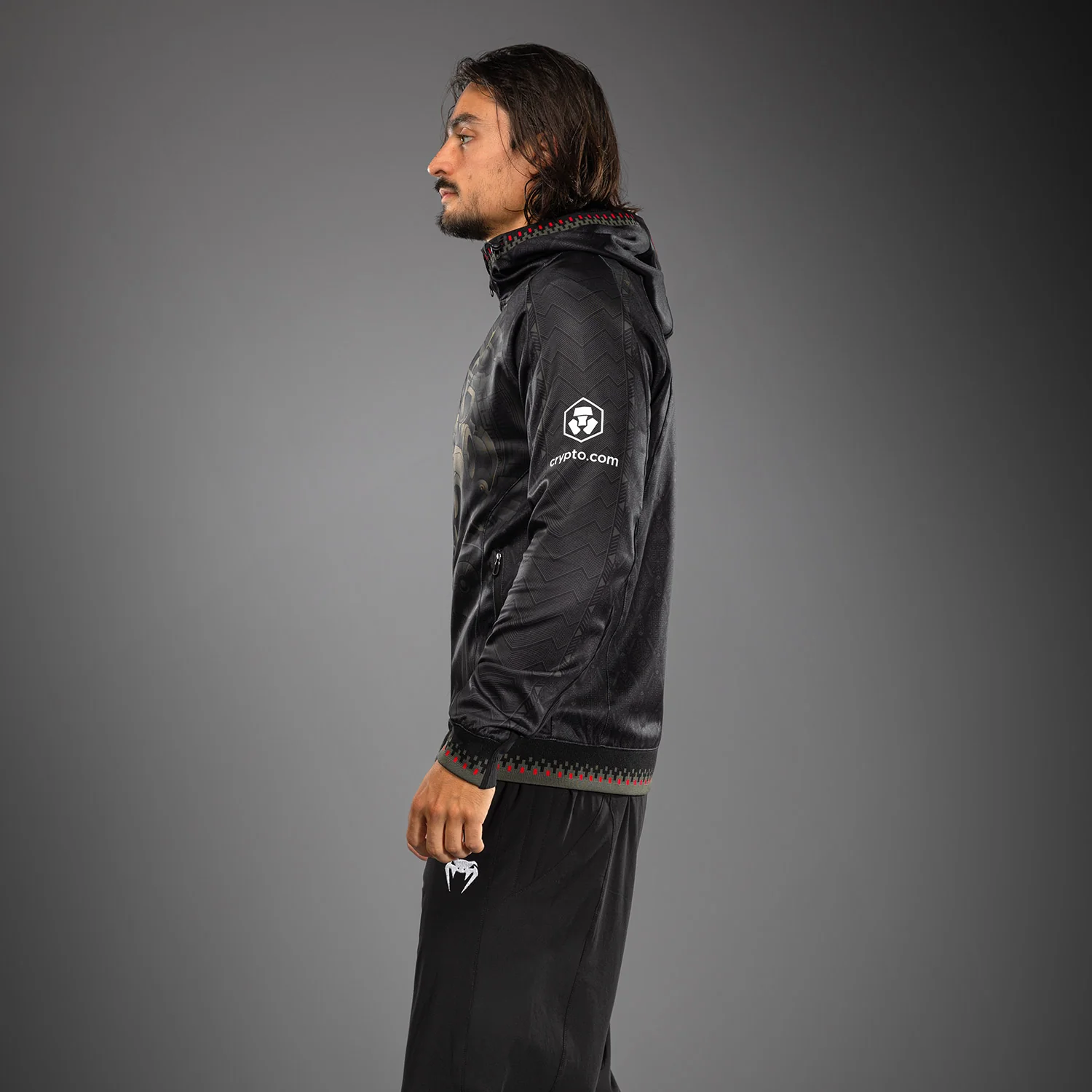 Noche UFC 2.0 By Venum Authentic Fight Night Sudadera con Capucha - Negro - Image 7