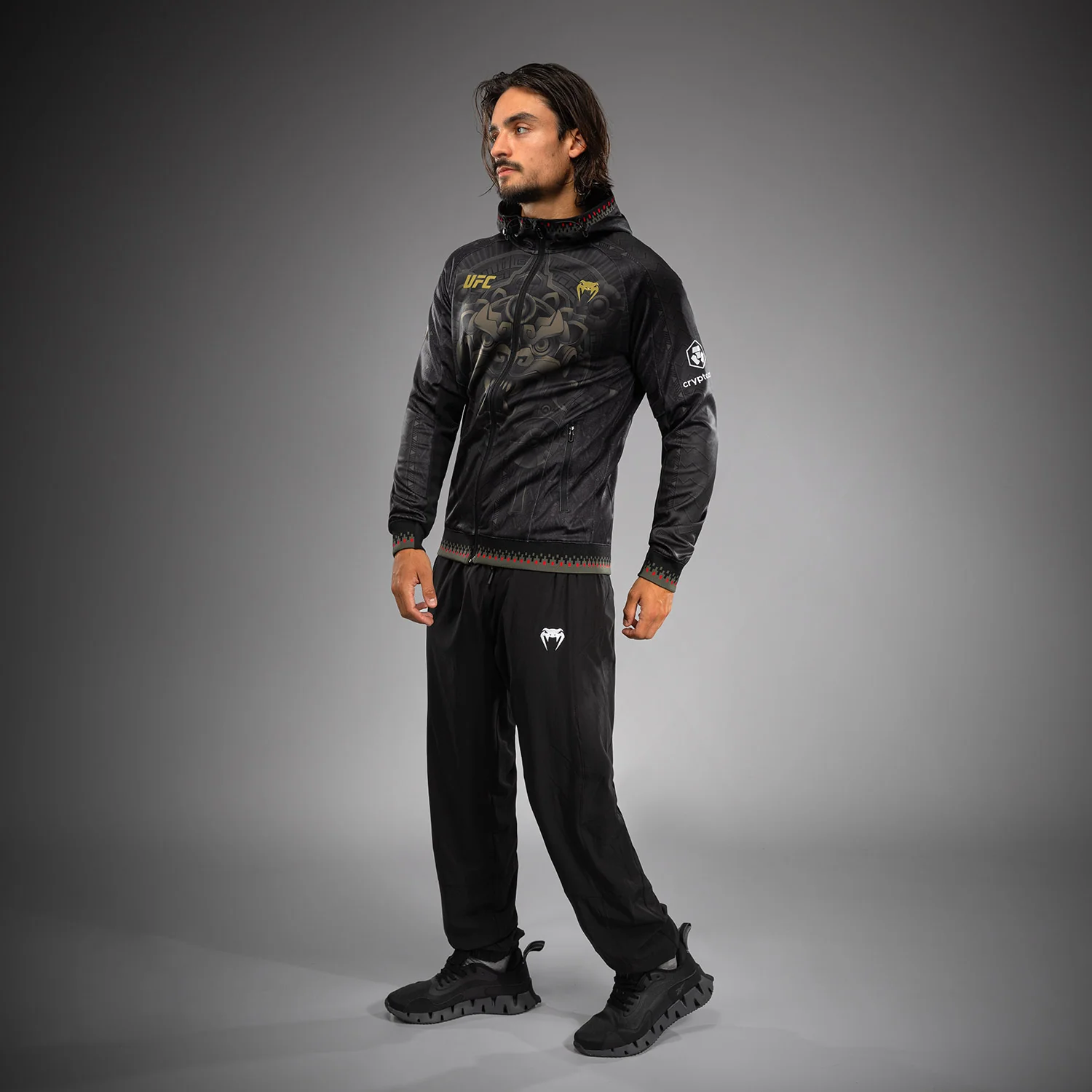 Noche UFC 2.0 By Venum Authentic Fight Night Sudadera con Capucha - Negro - Image 8