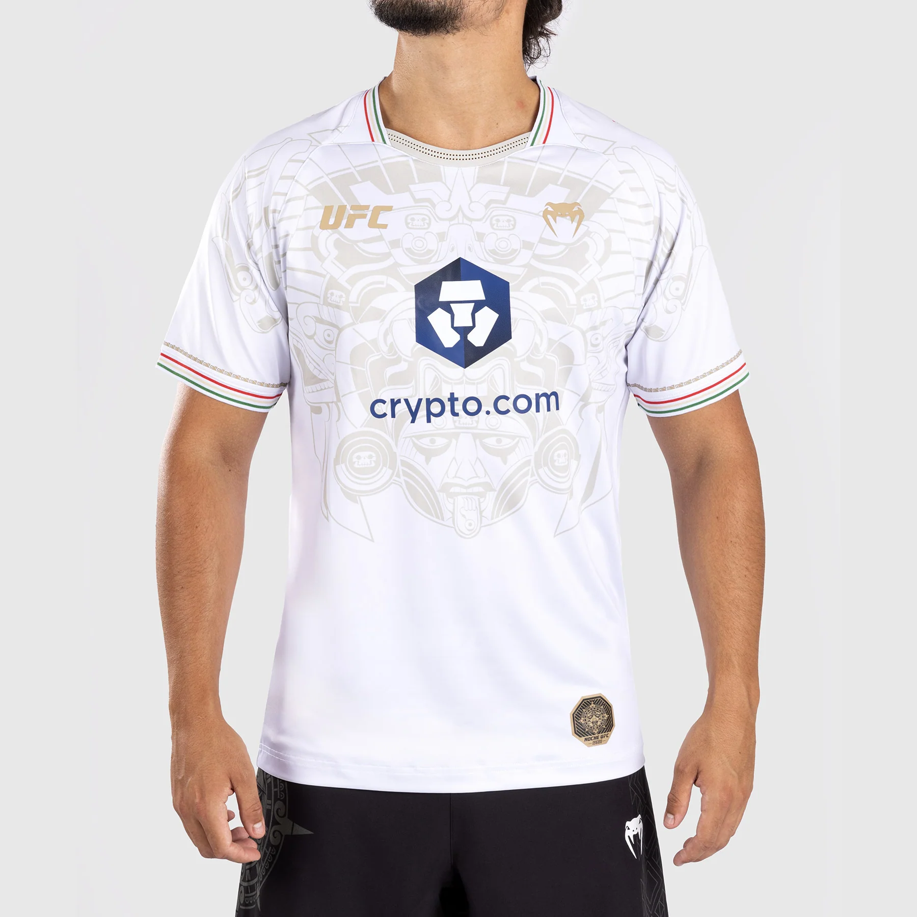 Noche UFC by Venum Authentic Fight Night Camiseta Dry Tech Hombre - Blanco