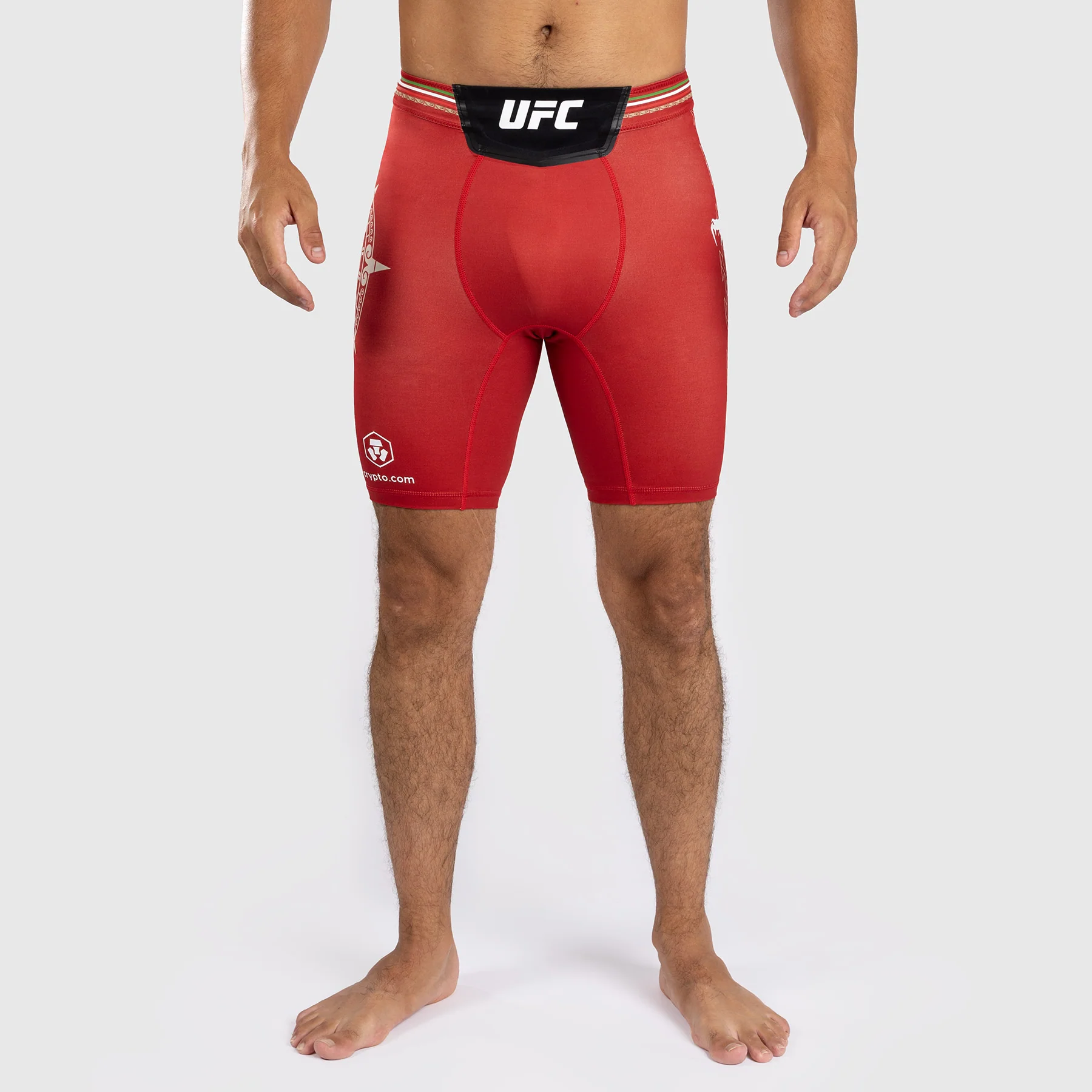 Noche UFC by Venum Authentic Fight Night Shorts Vale Tudo para Hombre - Rojo