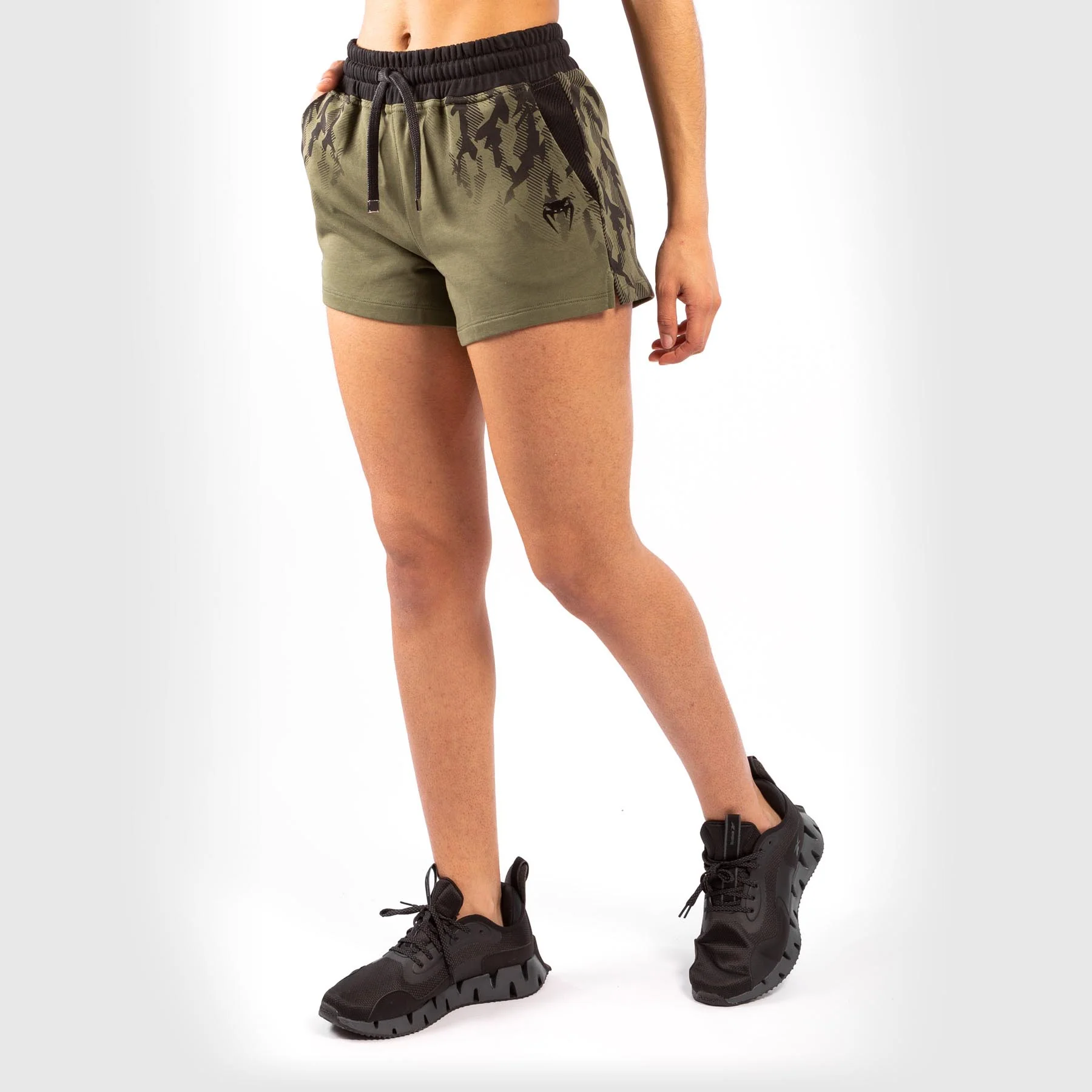 Pantalón De Algodón De Fitness Para Mujer UFC Venum Authentic Fight Week - Caqui - Image 2