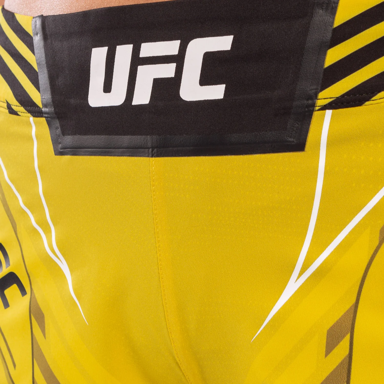Pantalón De Mma Para Mujer UFC Venum Authentic Fight Night – Modelo Corto - Amarillo - Image 5