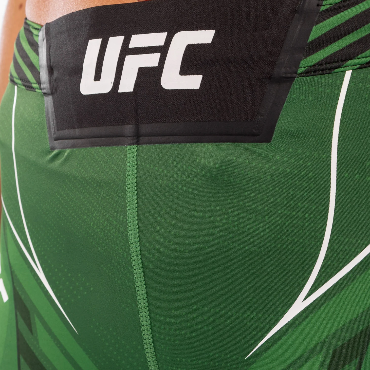 Pantalón De Vale Tudo Para Mujer UFC Venum Authentic Fight Night – Modelo Corto - Verde - Image 5