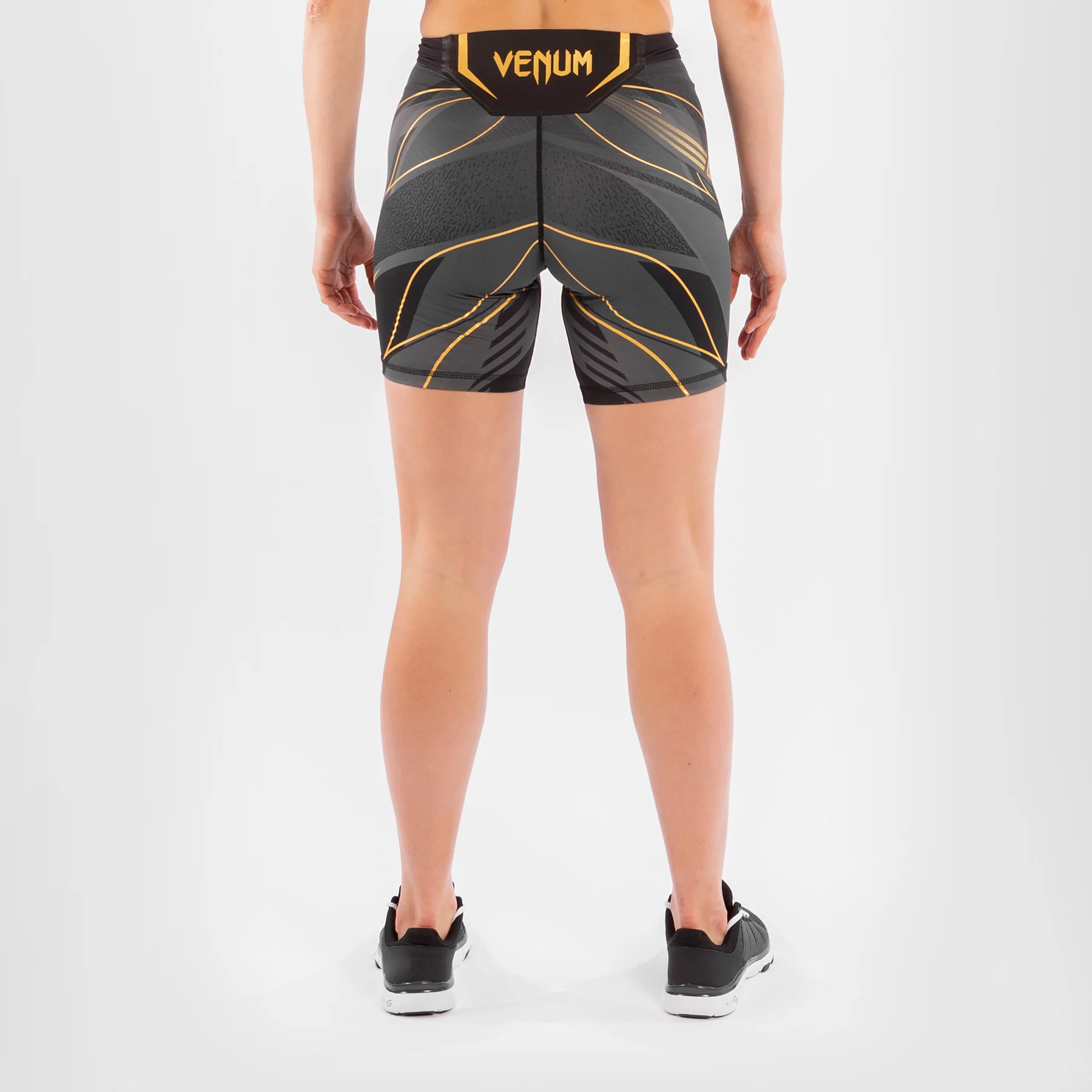 Pantalón De Vale Tudo Para Mujer UFC Venum Authentic Fight Night – Modelo Largo - Campeón - Image 2