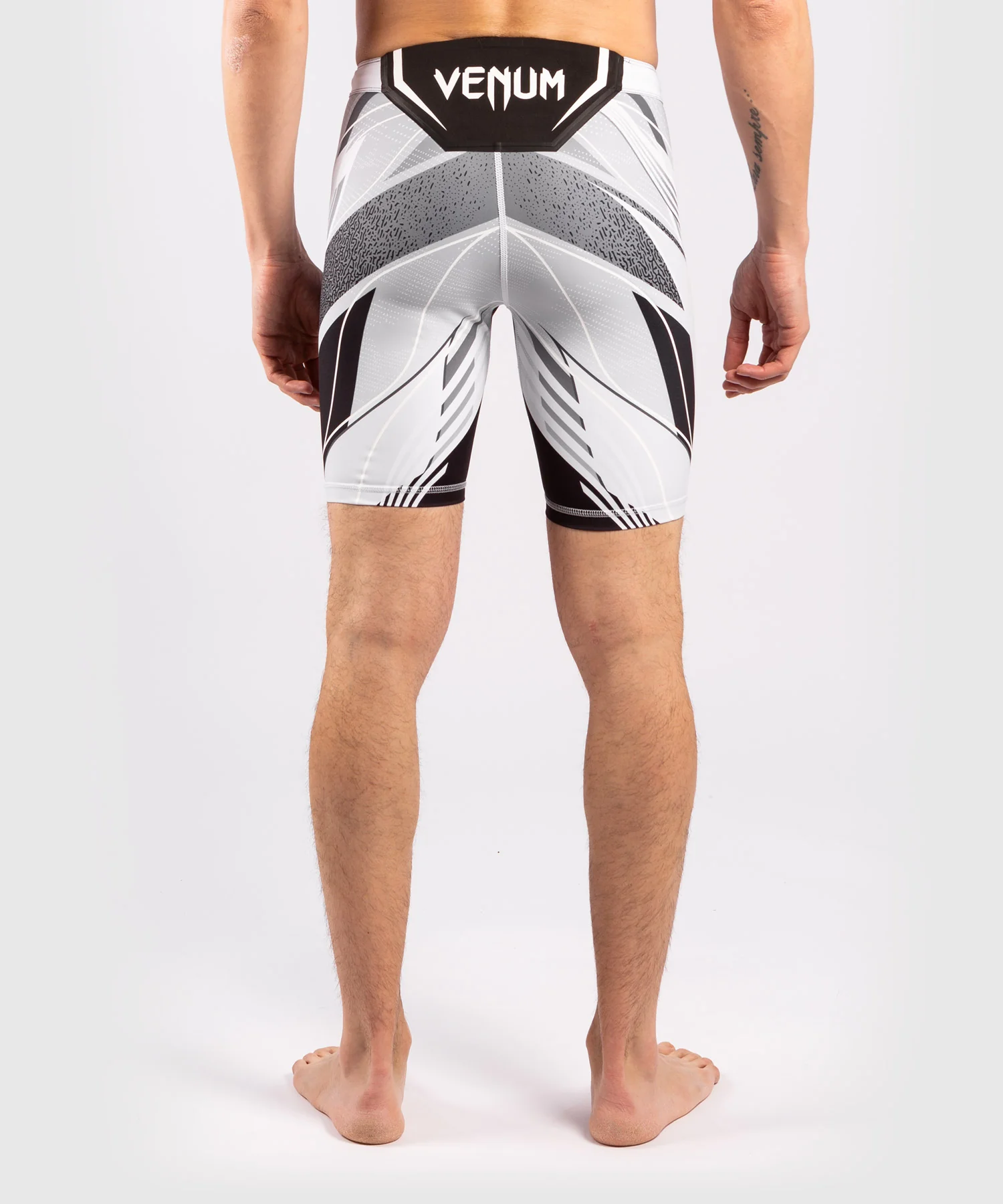 Pantalón De Vale Tudo Ufc Venum Authentic Fight Night – Modelo Largo - Blanco - Image 3